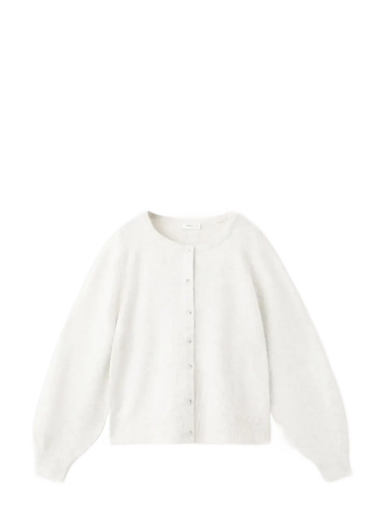 Mango Knit cardigan - Cardigans - LT PASTEL GREY / grey