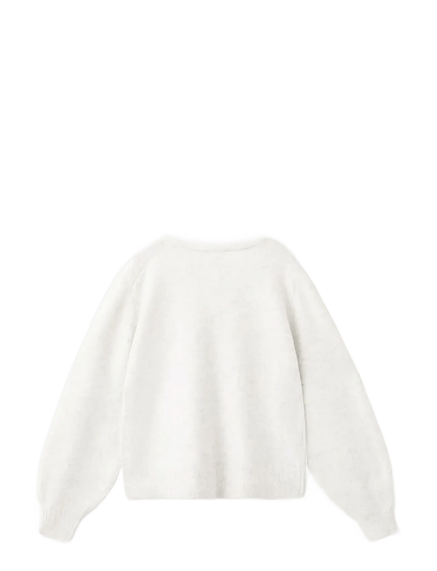 Mango - Knit cardigan - cardigans - lt pastel grey - 1