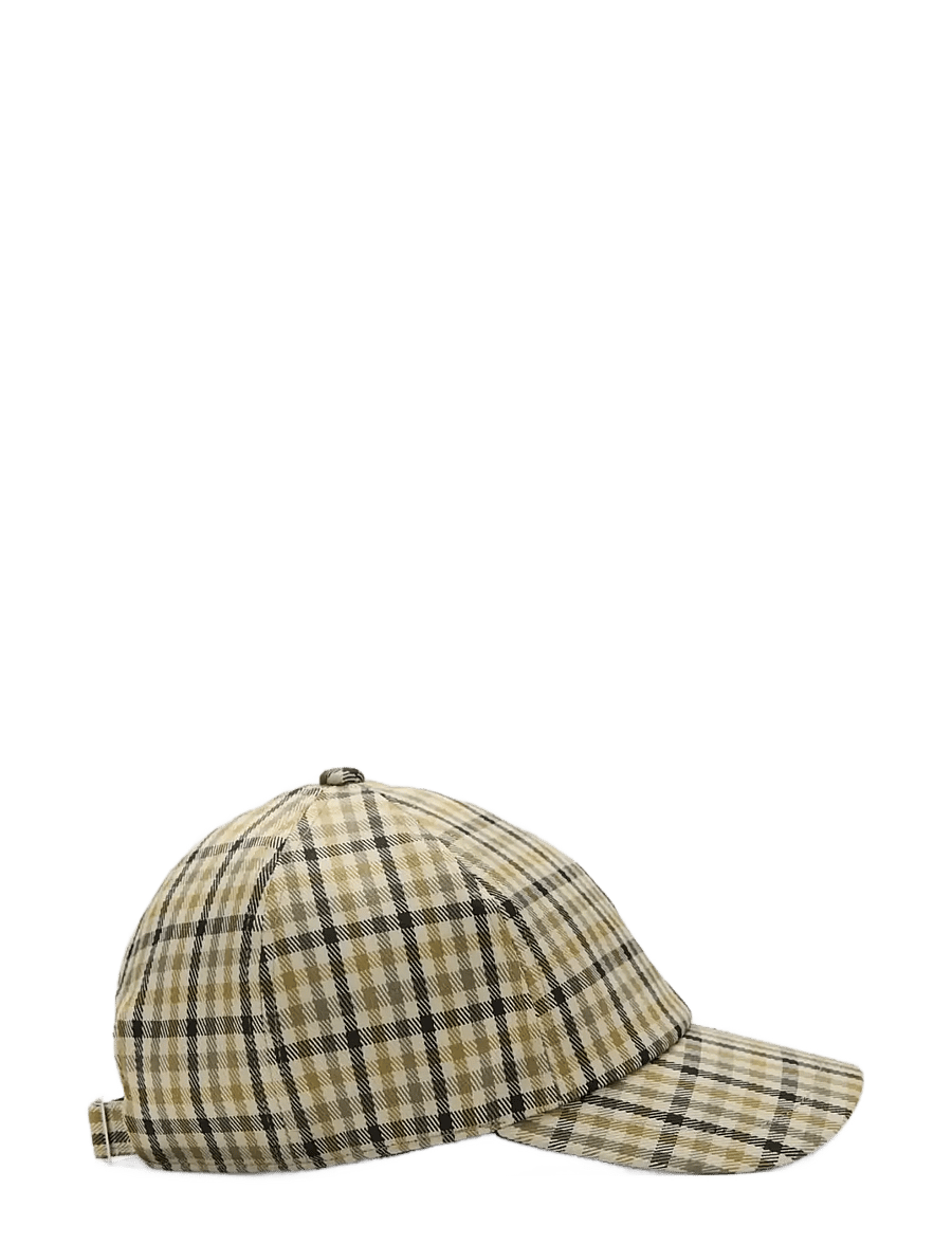 Mango - Cap with check visor - kepsar - medium brown - 0