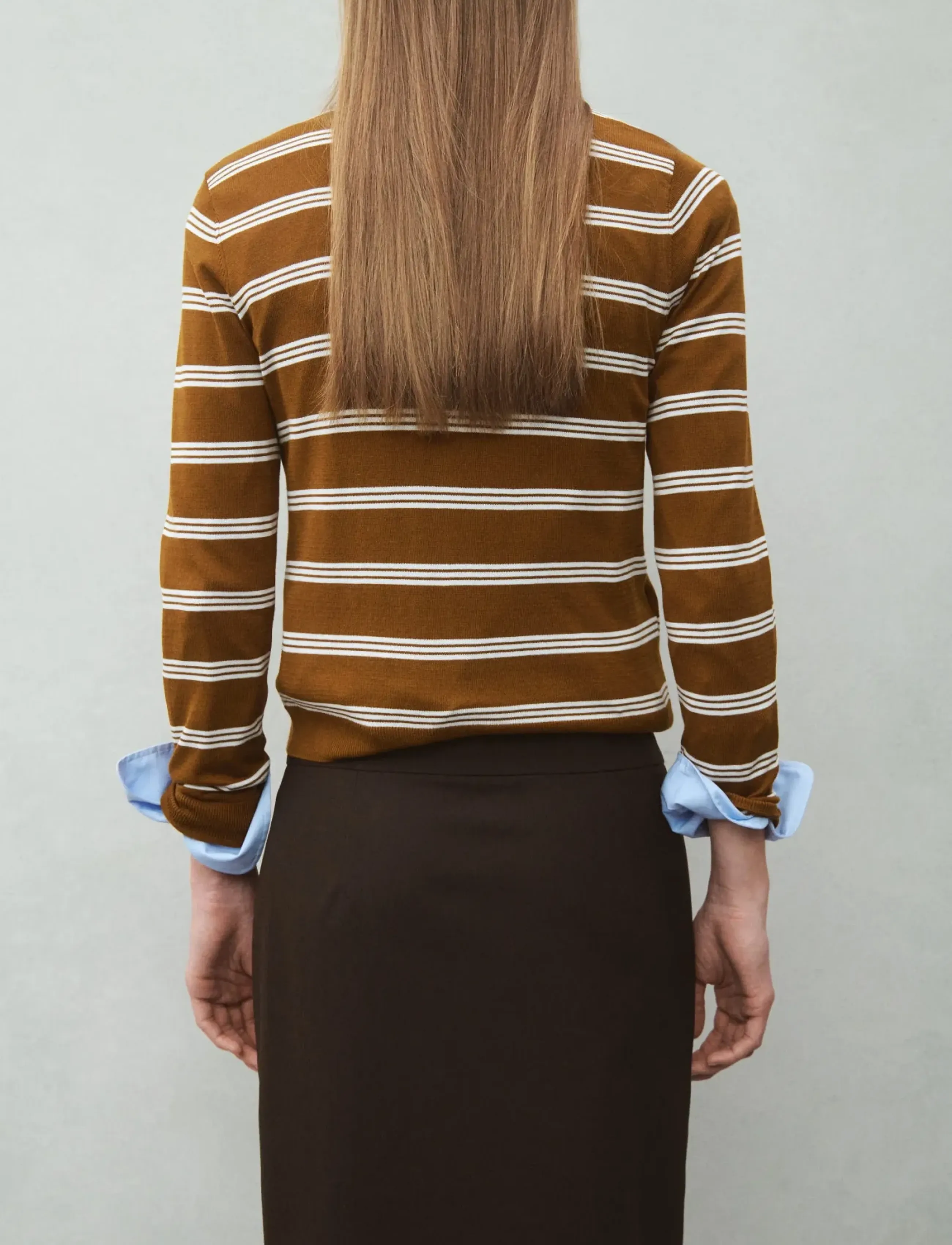 Cardigan With Shirt Collar 2