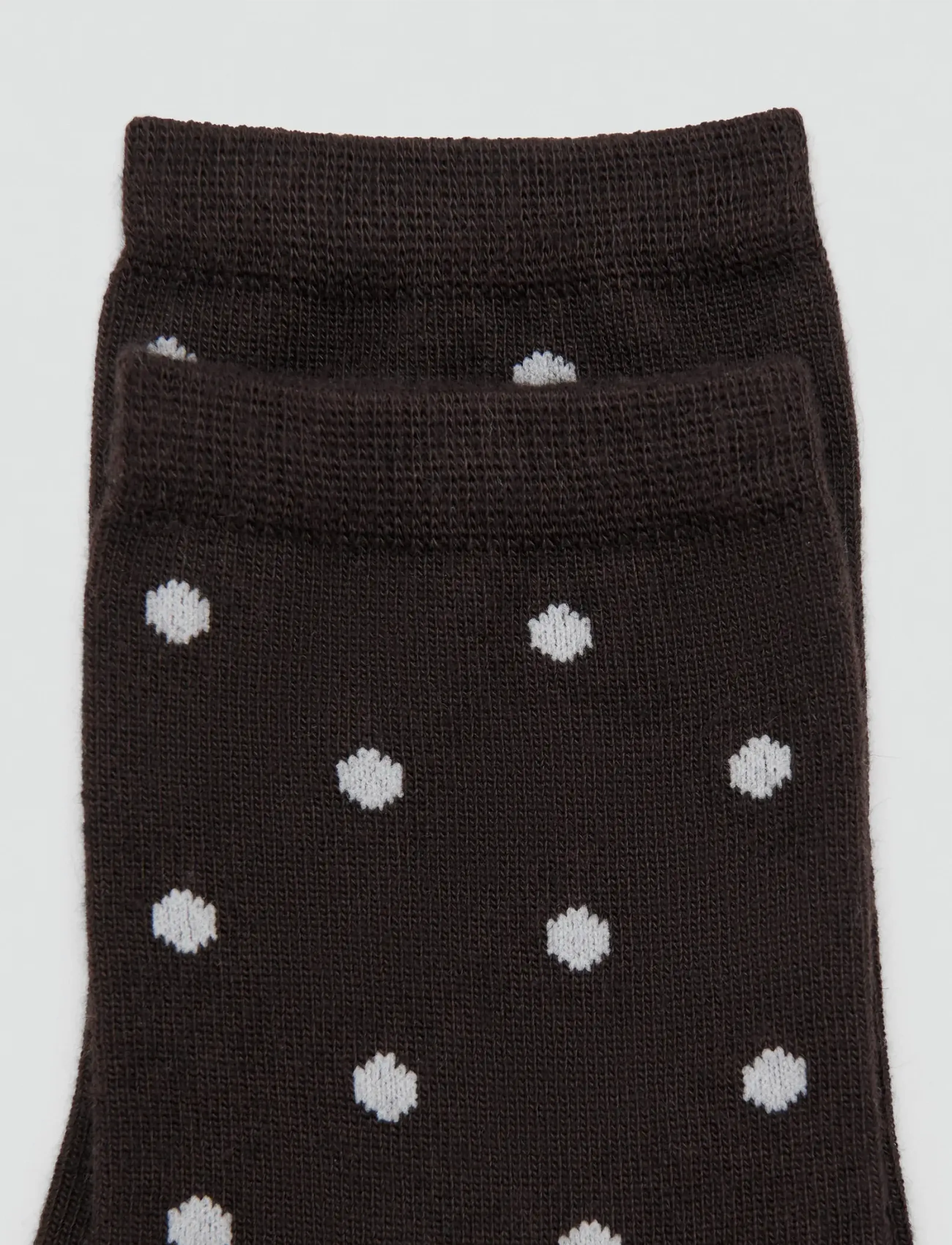 Mango - Polka dot socks - laveste priser - dark brown - 1