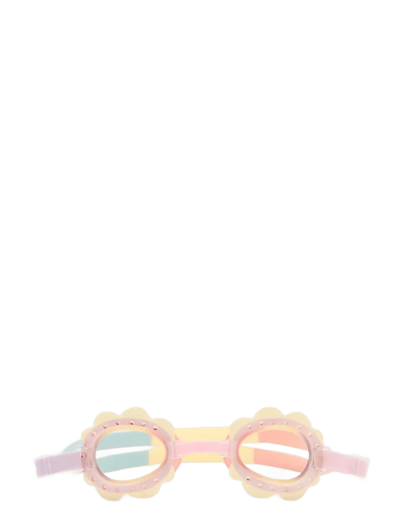 Rainbow swimming goggles