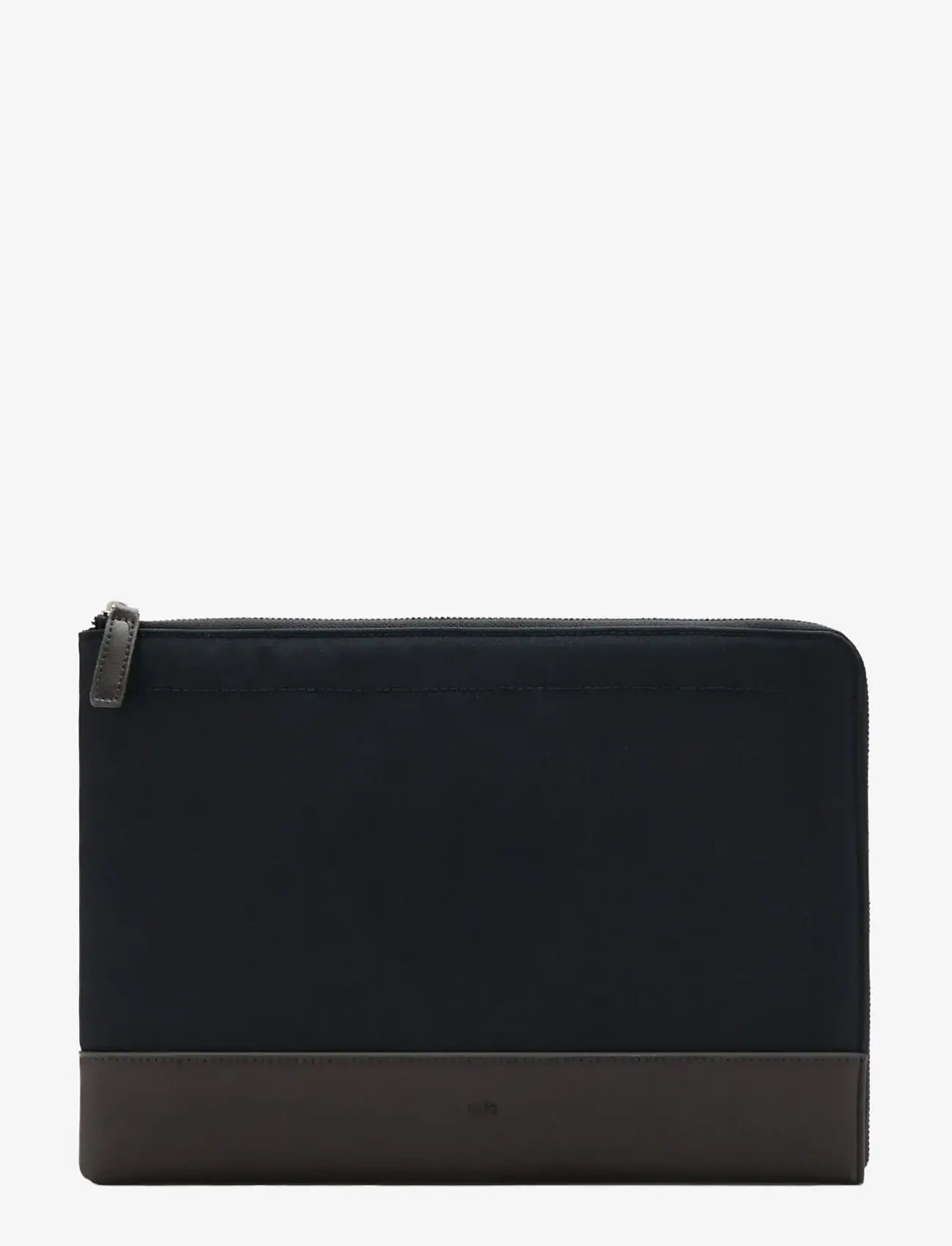 Mango - Laptop case with leather details - kollektioner - brown - 0