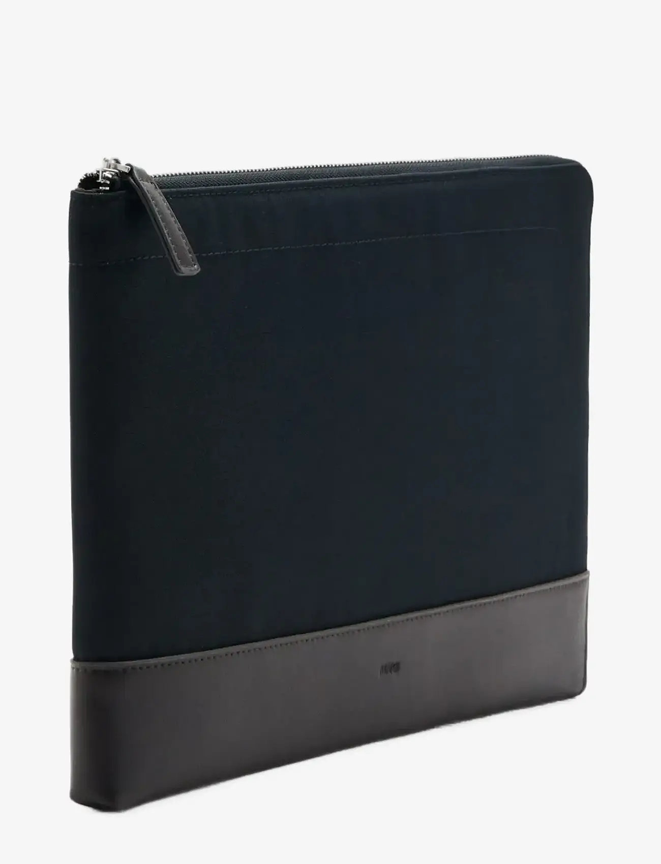 Mango - Laptop case with leather details - kollektioner - brown - 1