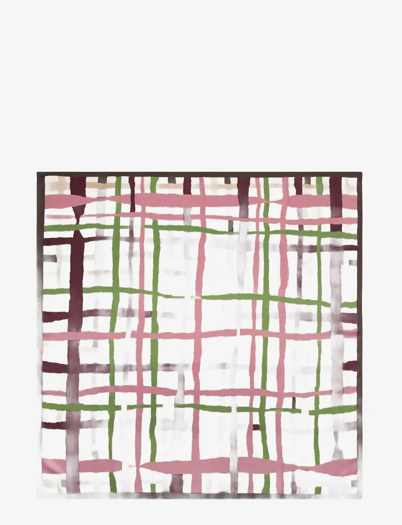 Mango - Geometric printed foulard - tynde tørklæder - dark red - 0
