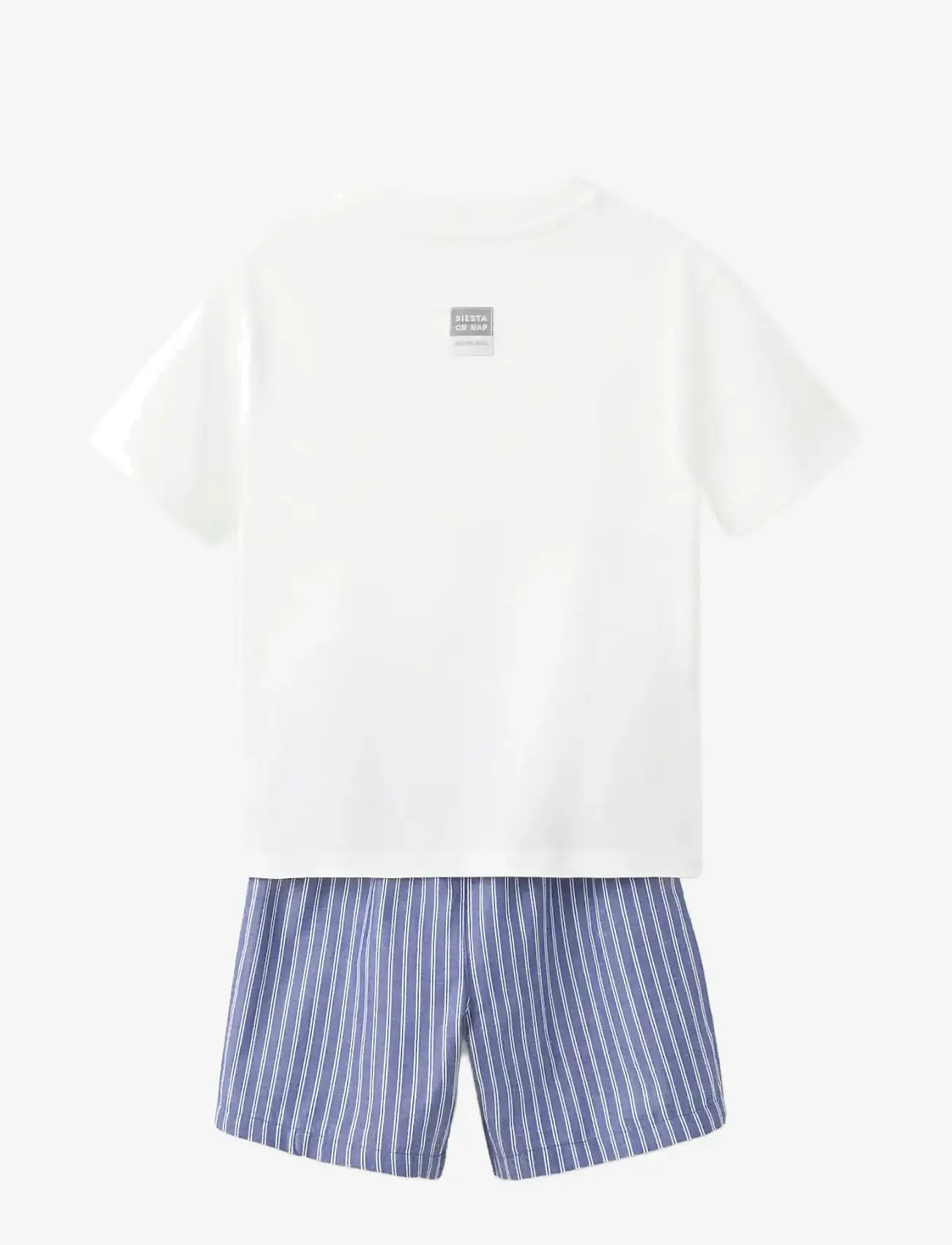Mango - Striped short pyjamas - pyjamasset - natural white - 1