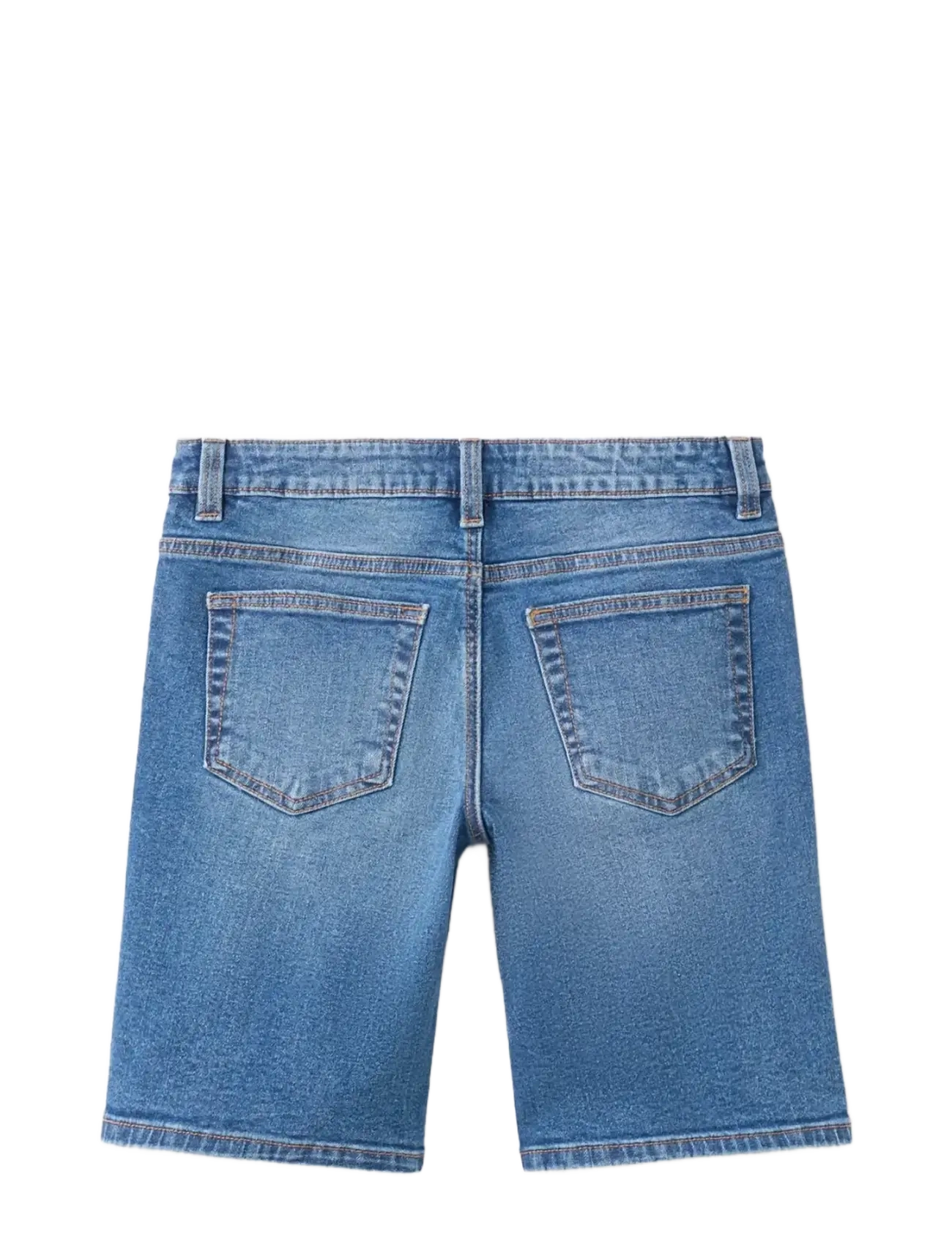 Mango - Straight-fit denim bermuda shorts - jeansshorts - open blue - 1
