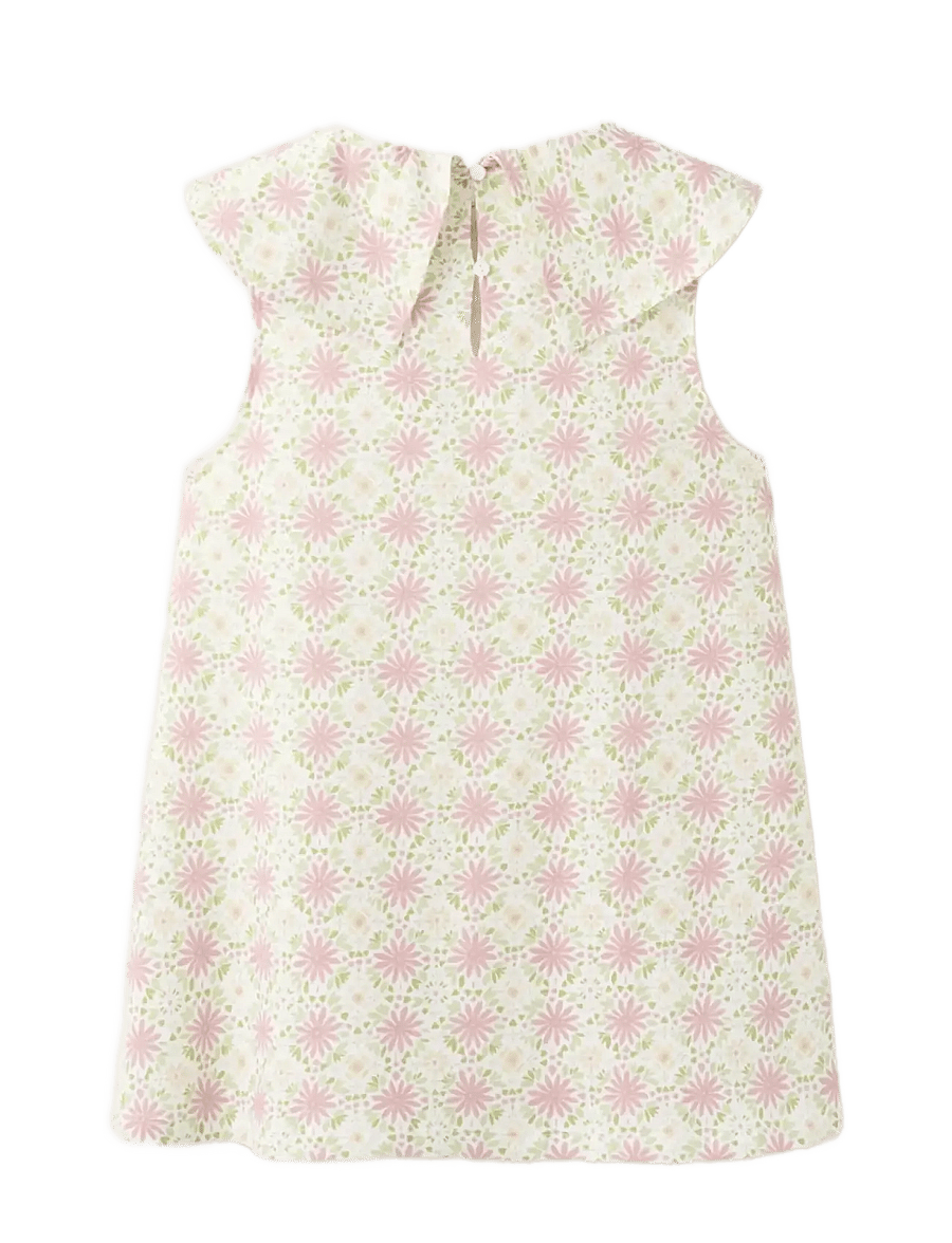 Mango - Printed cotton dress - baby-kjoler uten ermer - natural white - 1