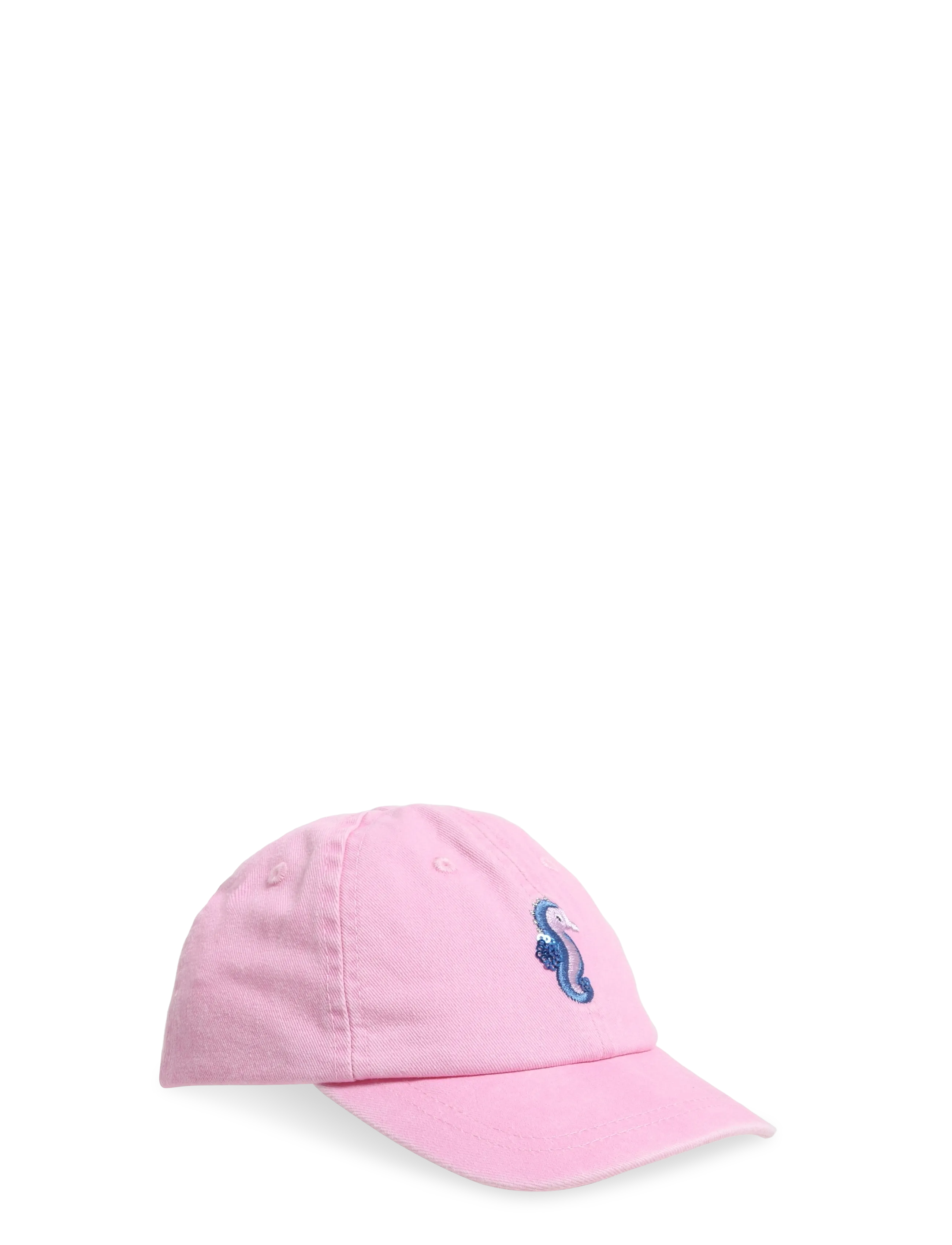 Mango Embroidered Graphic Cap, 3-5, Pink, Hovedbeklædning > Kasketter, Børn