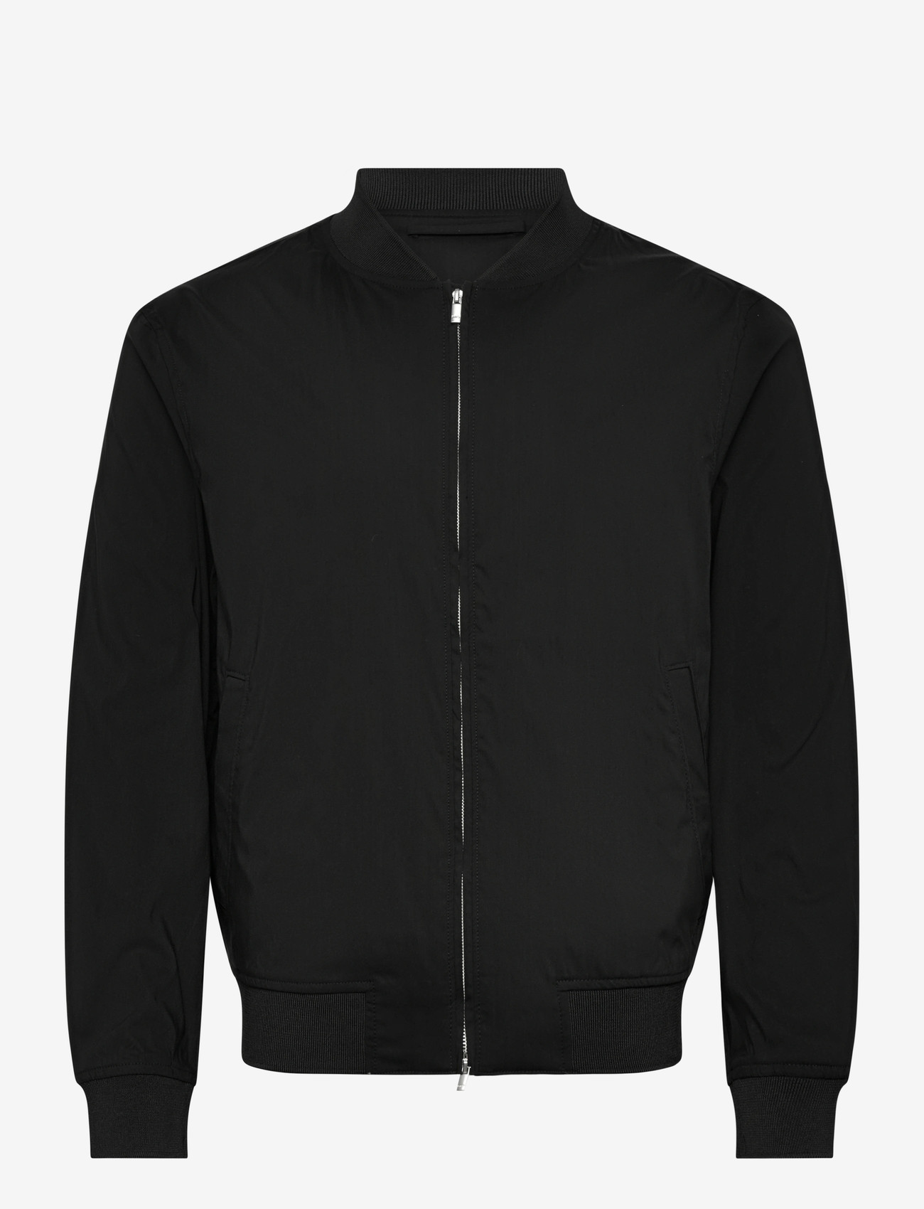 Mango - Straight lyocell bomber - forårsjakker - black - 1