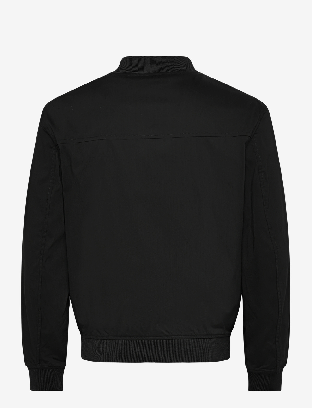 Mango - Straight lyocell bomber - forårsjakker - black - 2