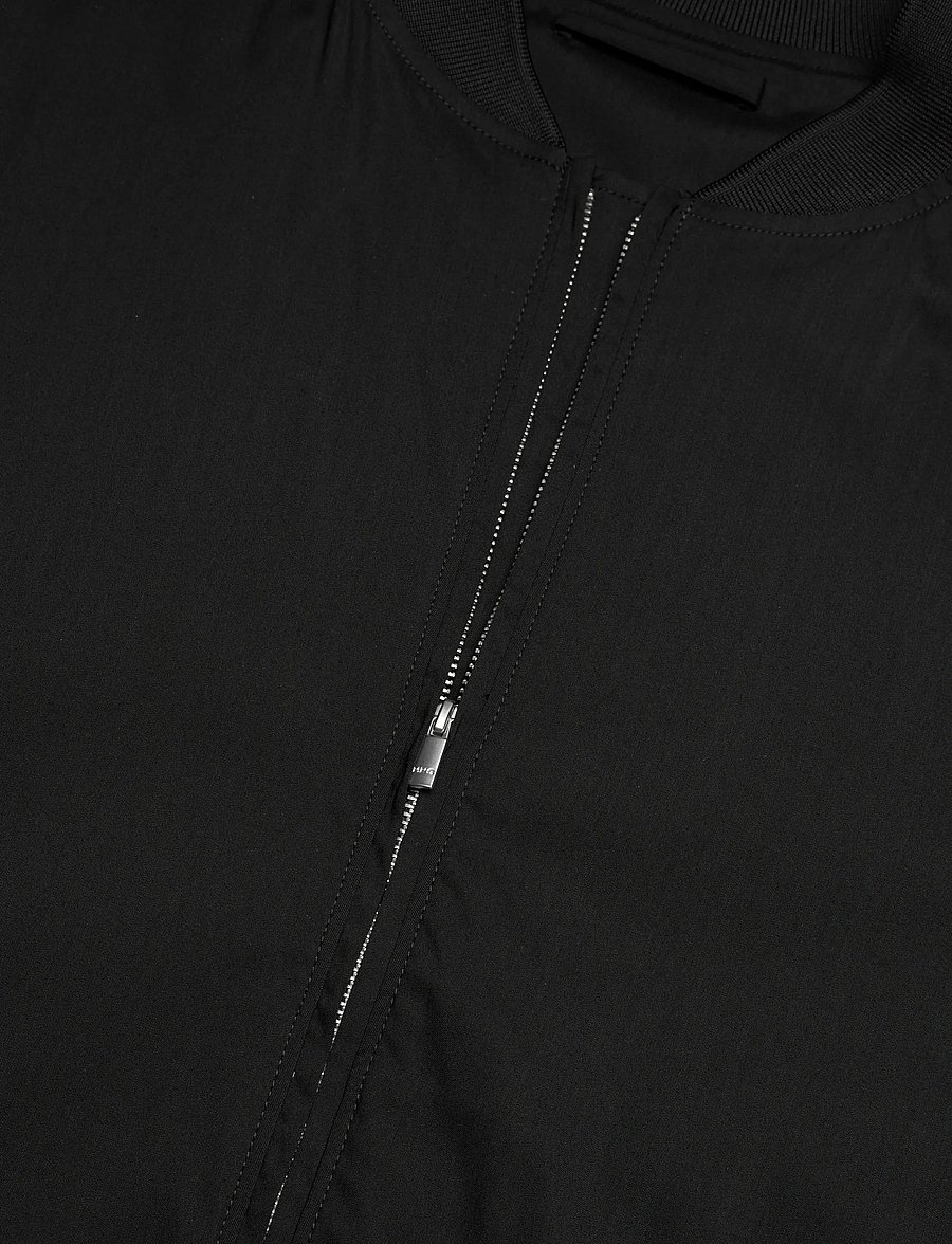 Mango - Straight lyocell bomber - efterårsjakker - black - 5