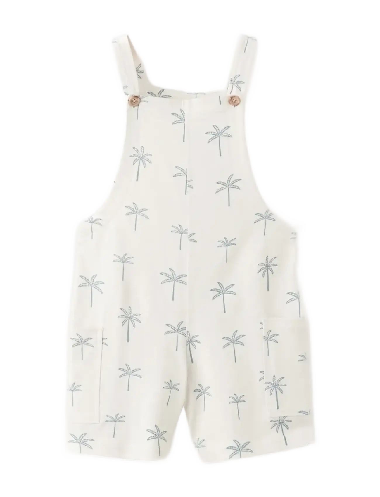 MANGO Baumwolle Dungarees Cream - 12-18M - Kinder