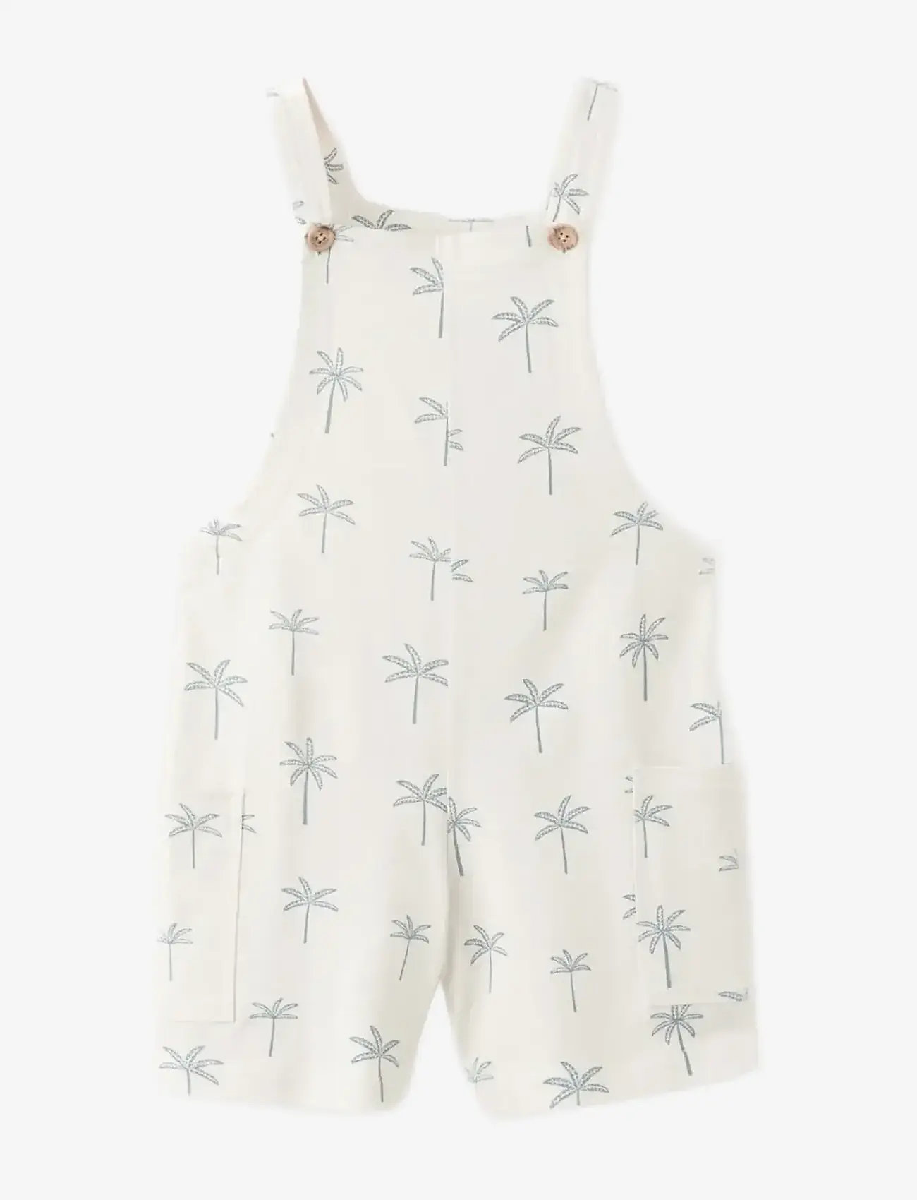 Mango - Cotton dungarees - byxdress - natural white - 0