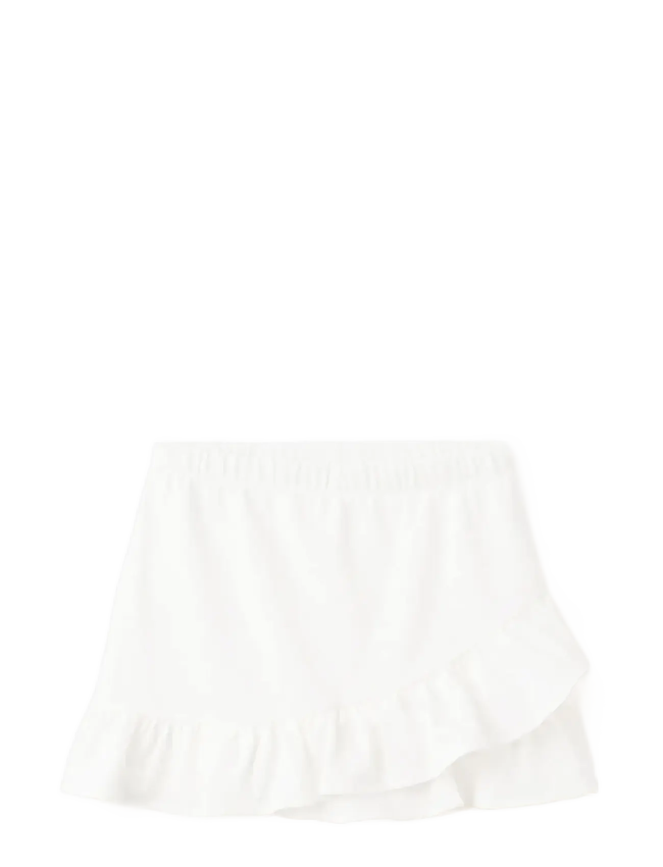 Mango Ruffled trouser skirt - New Arrivals - NATURAL WHITE / white