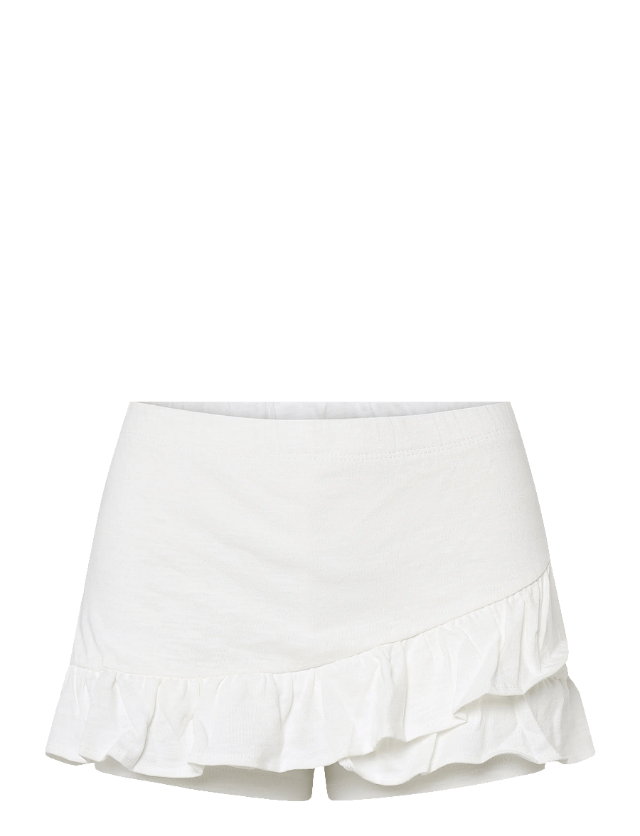 Mango - Ruffled trouser skirt - byxkjolar - natural white - 0