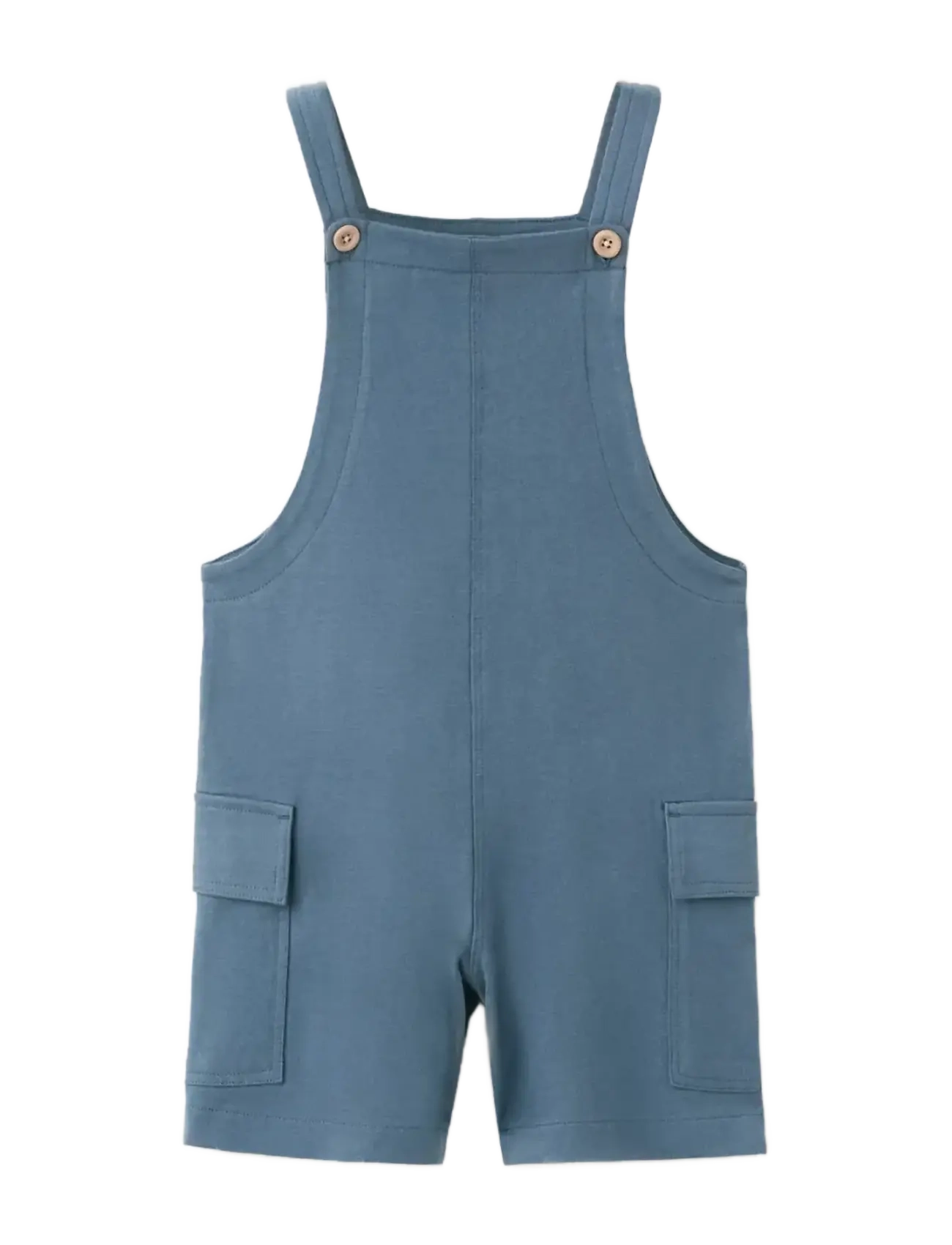 MANGO Baumwolle Dungarees With Cargo Pockets Blau - 4-5 - Kinder
