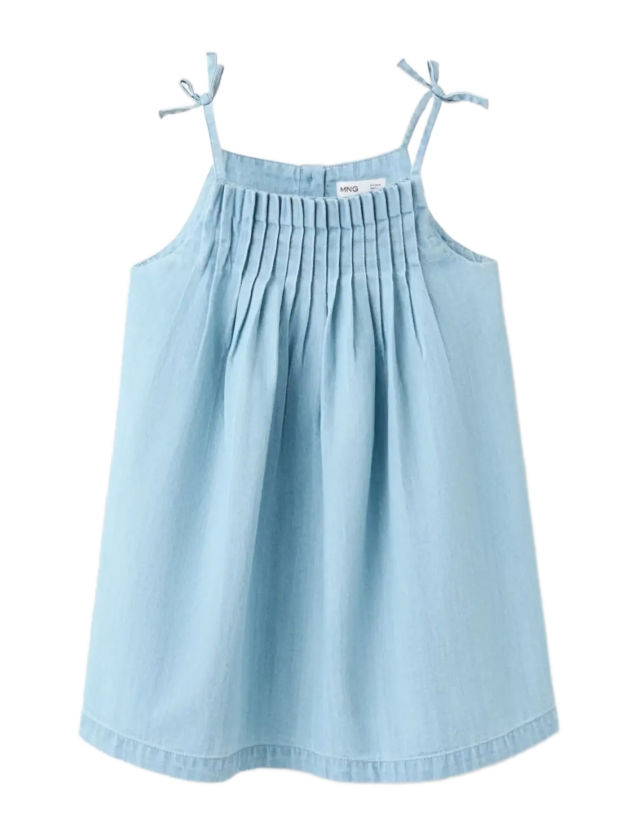 Mango Short denim dress - Last chance - OPEN BLUE / blue