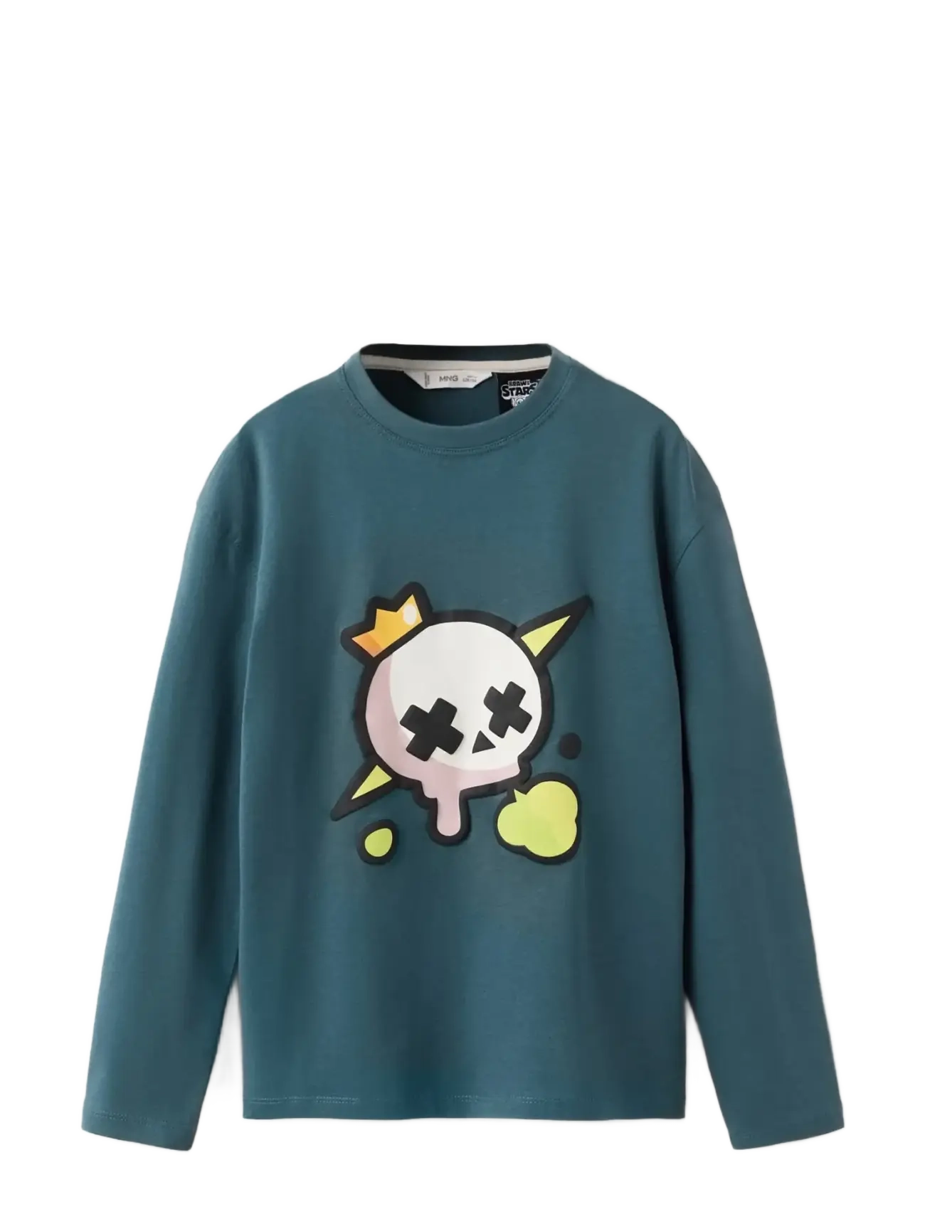 Mango Brawl Stars T-shirt - Overdele - DARK BLUE / blue