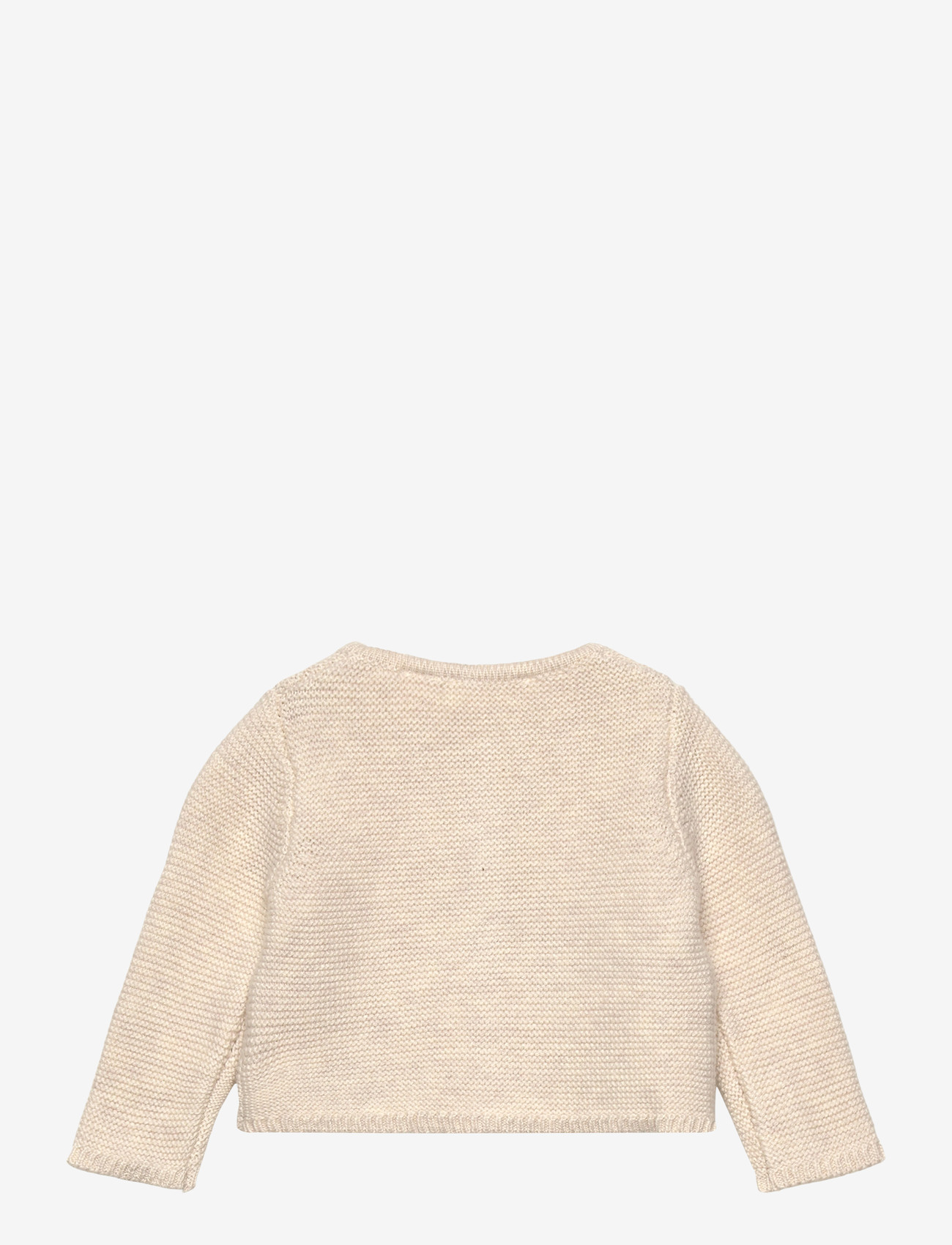 Mango - Knitted button cardigan - koftor - lt pastel brown - 1