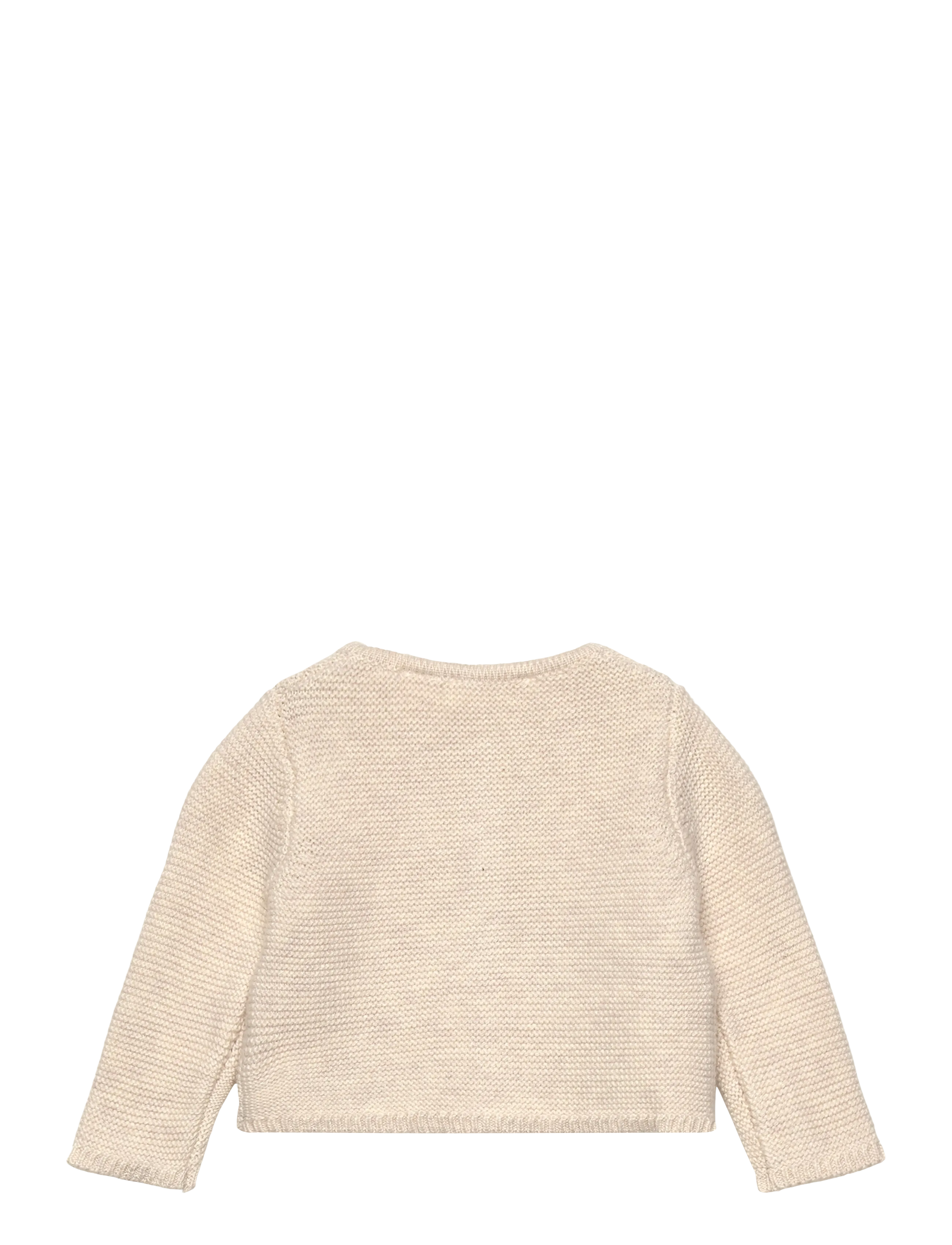 Mango - Knitted button cardigan - koftor - lt pastel brown - 1