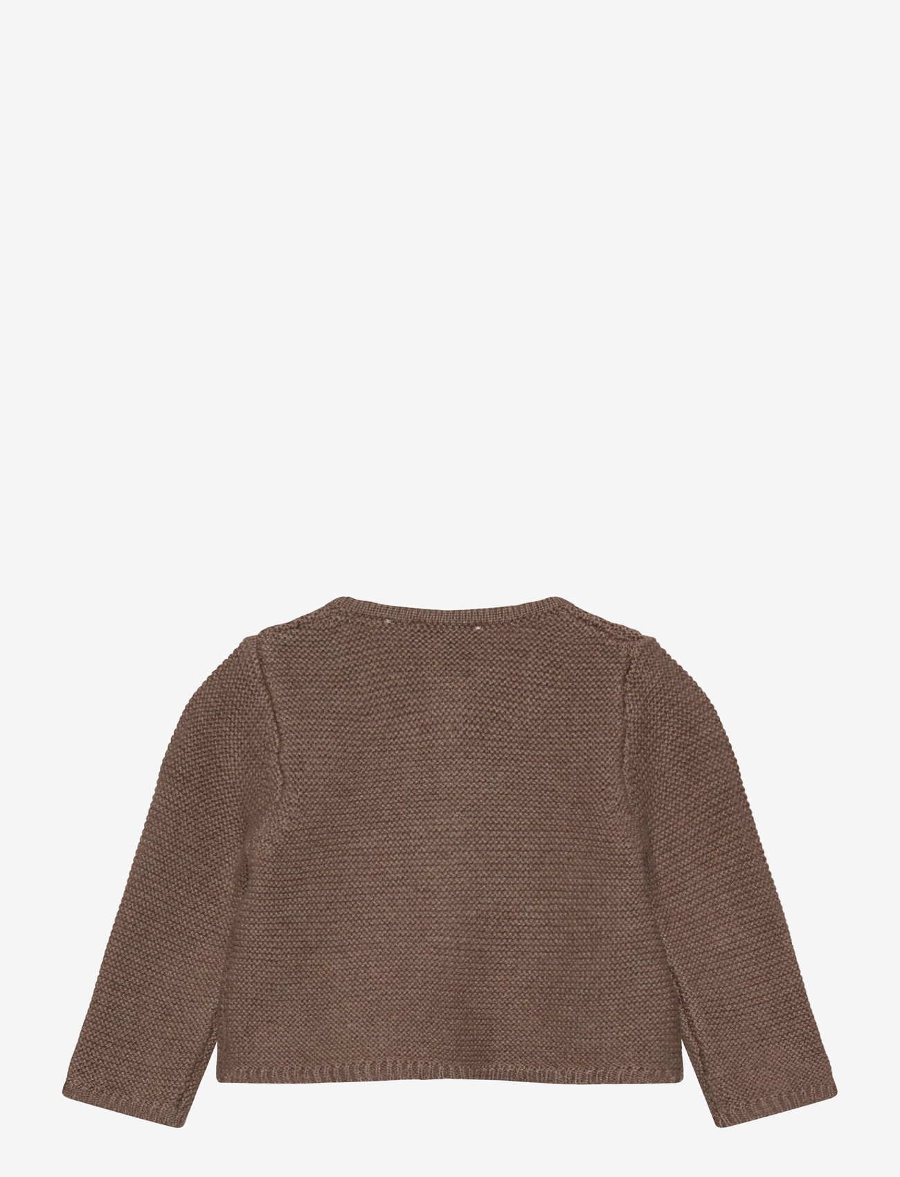 Mango - Knitted button cardigan - cardigans - medium brown - 1