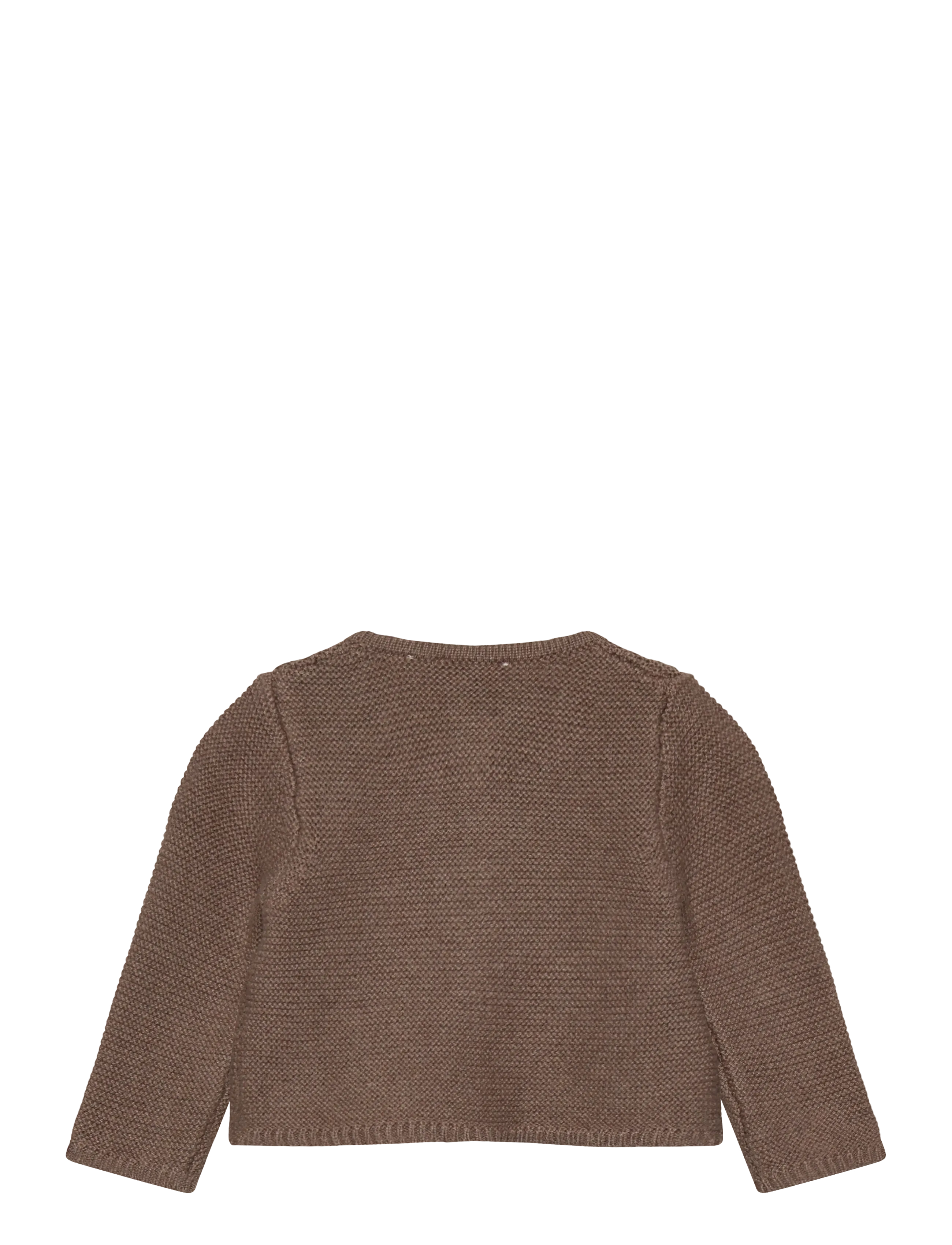 Mango - Knitted button cardigan - cardigans - medium brown - 1