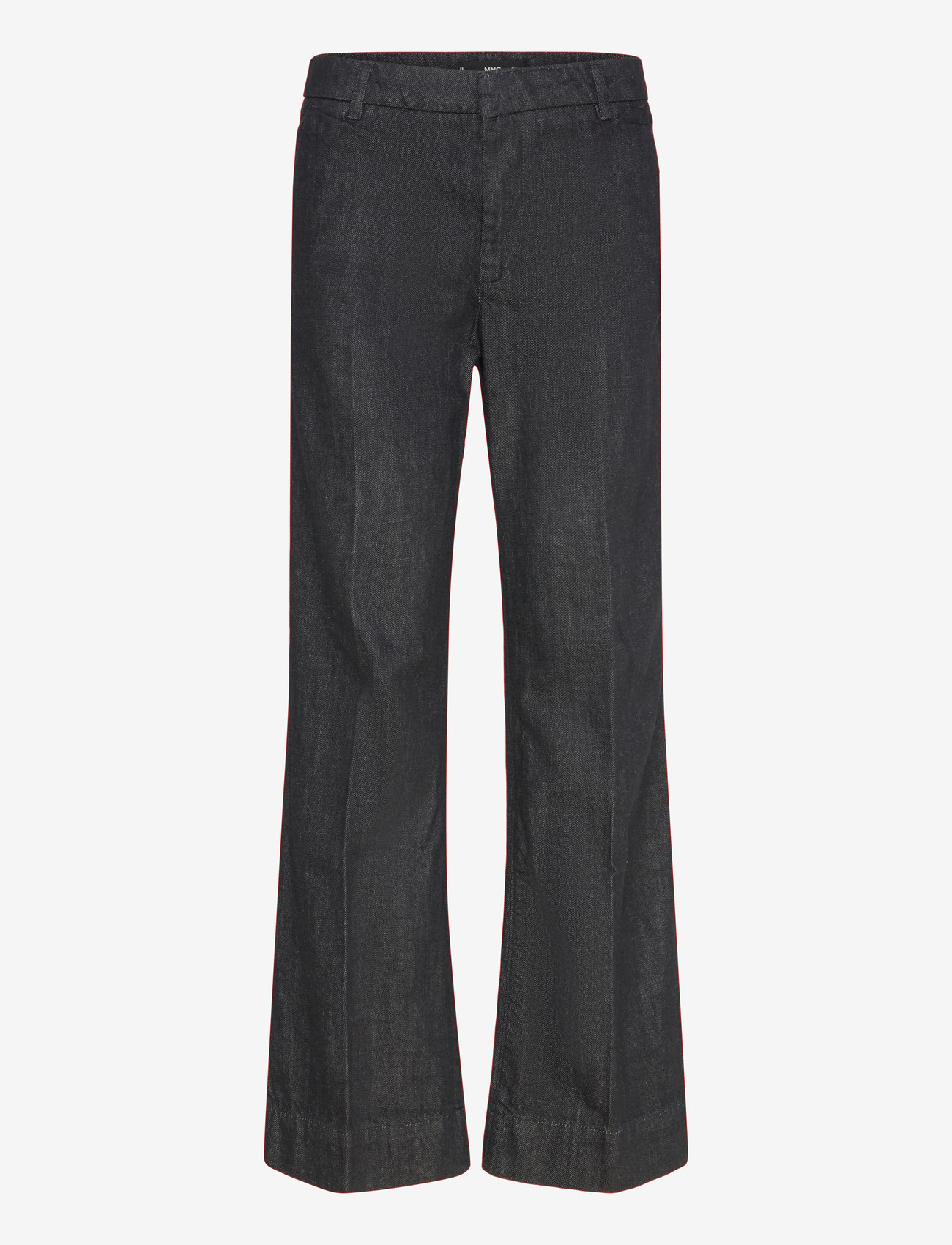 Mango - Wide leg denim trousers - flare bukser - open blue - 1
