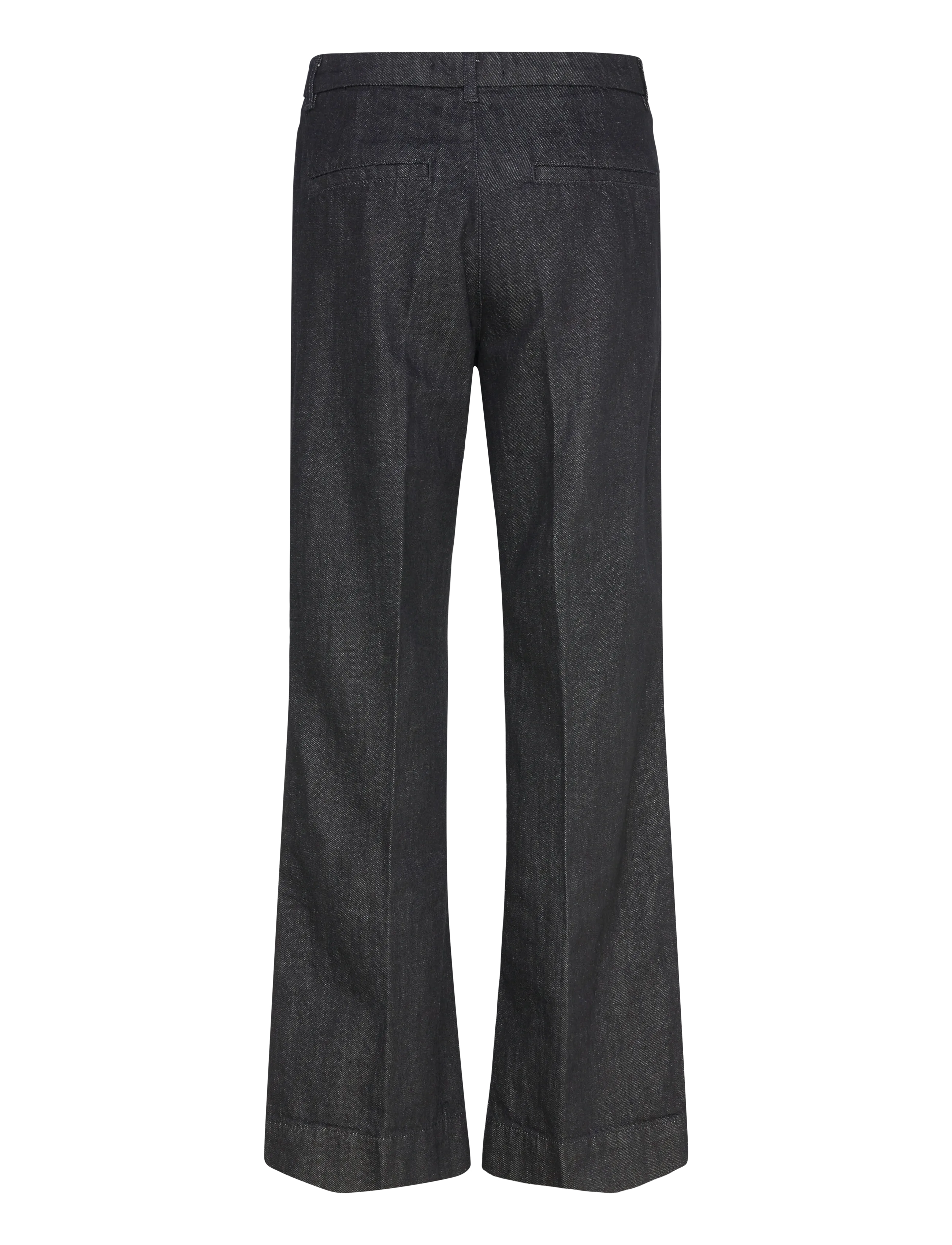 Mango - Wide leg denim trousers - vida byxor - open blue - 2