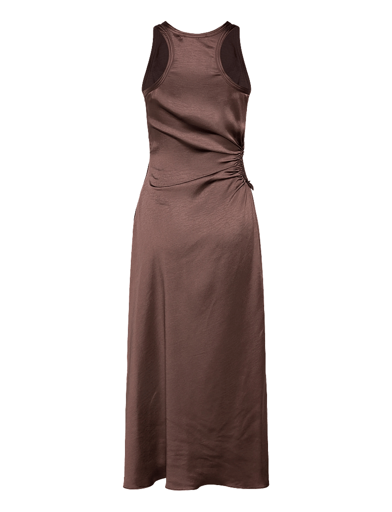 Mango - A-line dress with gathered sides - cocktailkleider - medium grey - 3