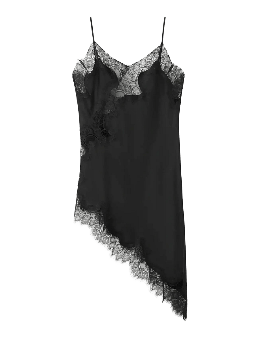 Mango - Lace top - Ärmellose tops - black - 1