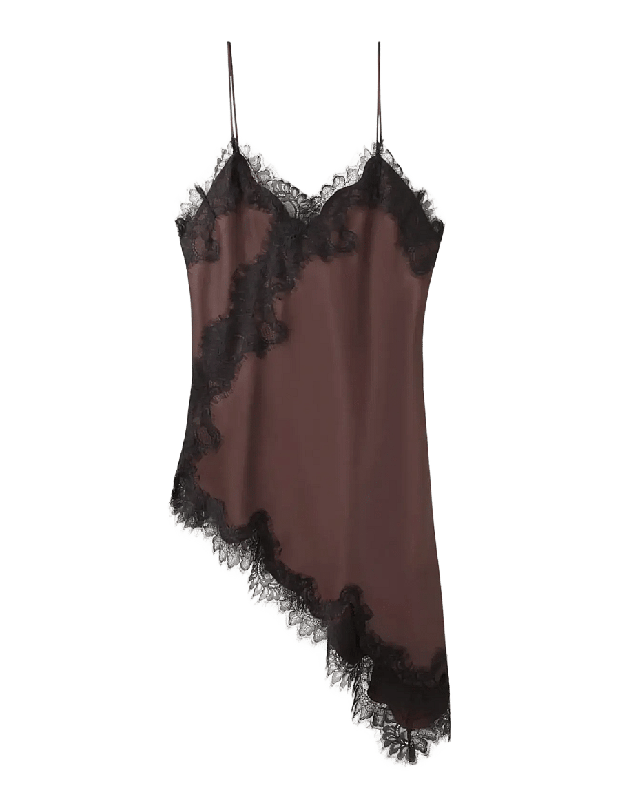 Mango - Lace top - tanktops - dark red - 1