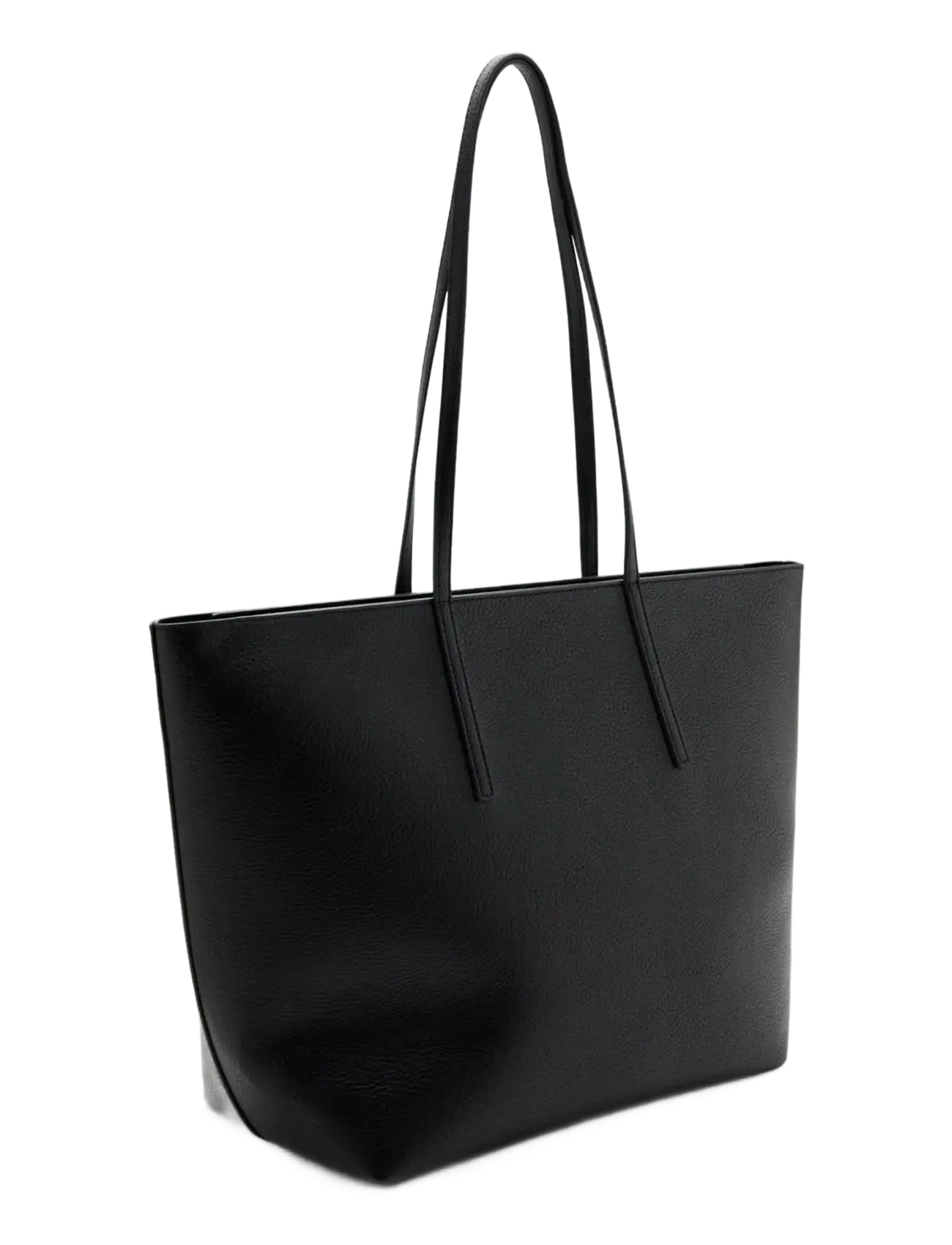 Mango - Shopper bag with double handle - accessoires - black - 1