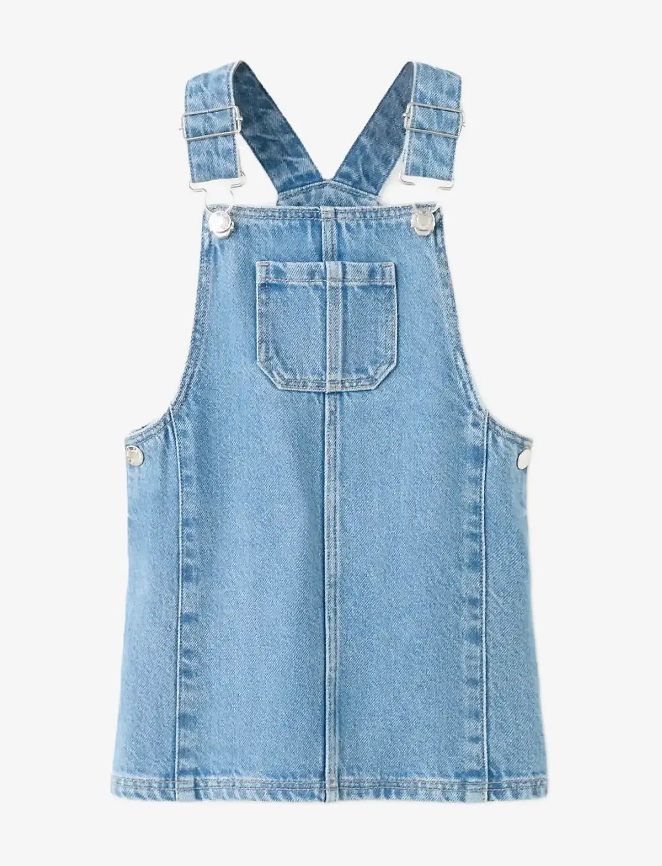 Mango - Short denim pinafore - Ærmeløse babykjoler - open blue - 0