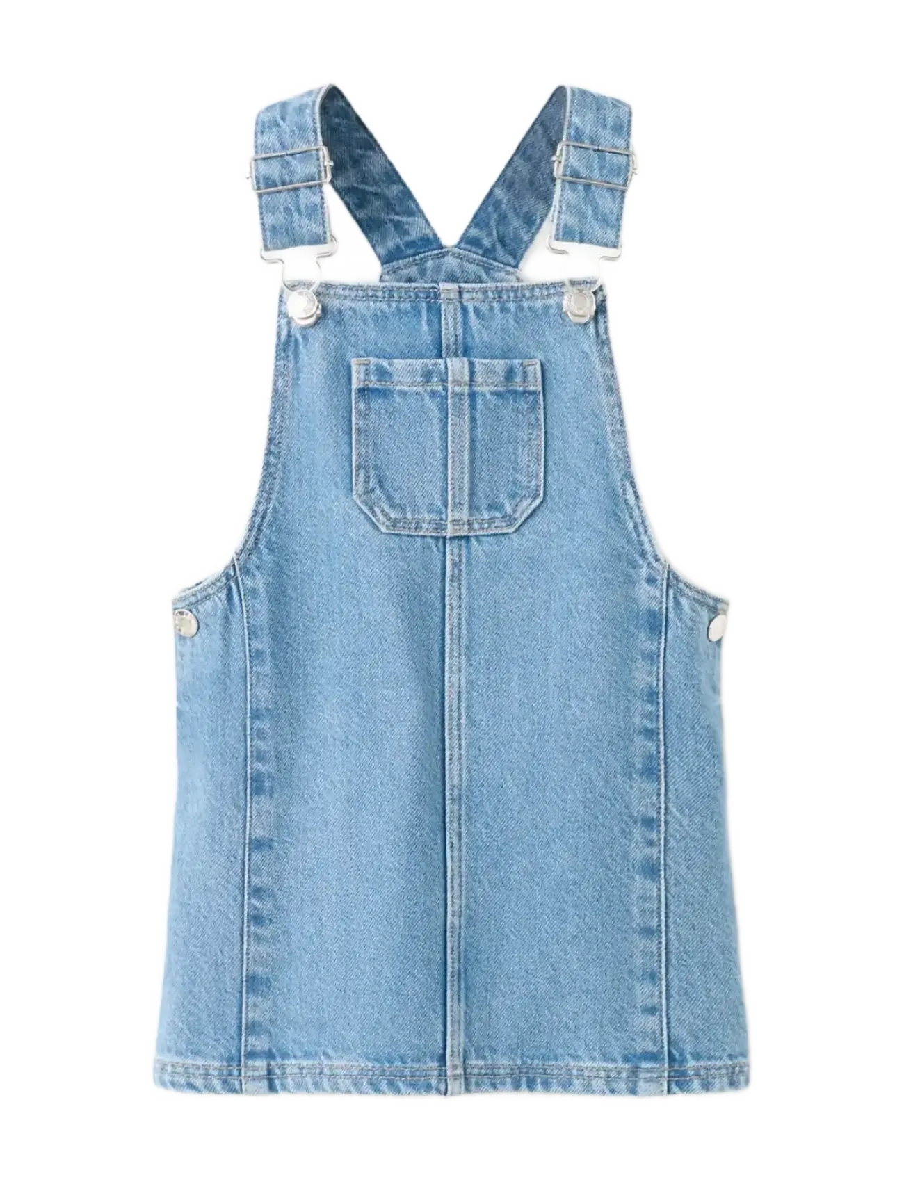 Mango Short denim pinafore - Mango - OPEN BLUE / blue