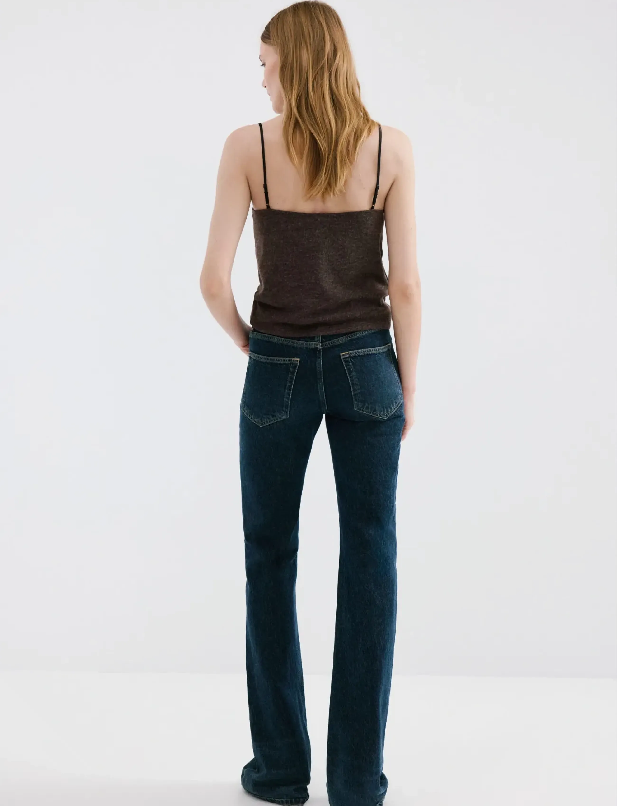 Mango - Top with lace neck - hihattomat paidat - dark brown - 2