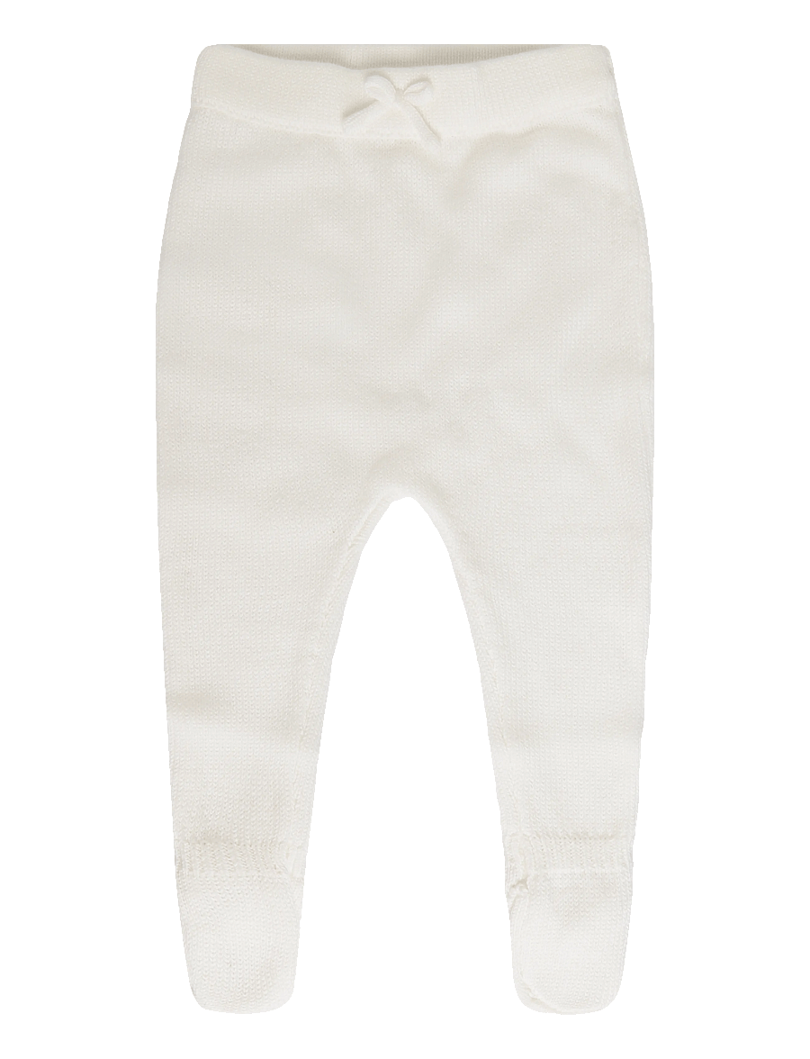 Mango - Knitted leggings - leggings - natural white - 0