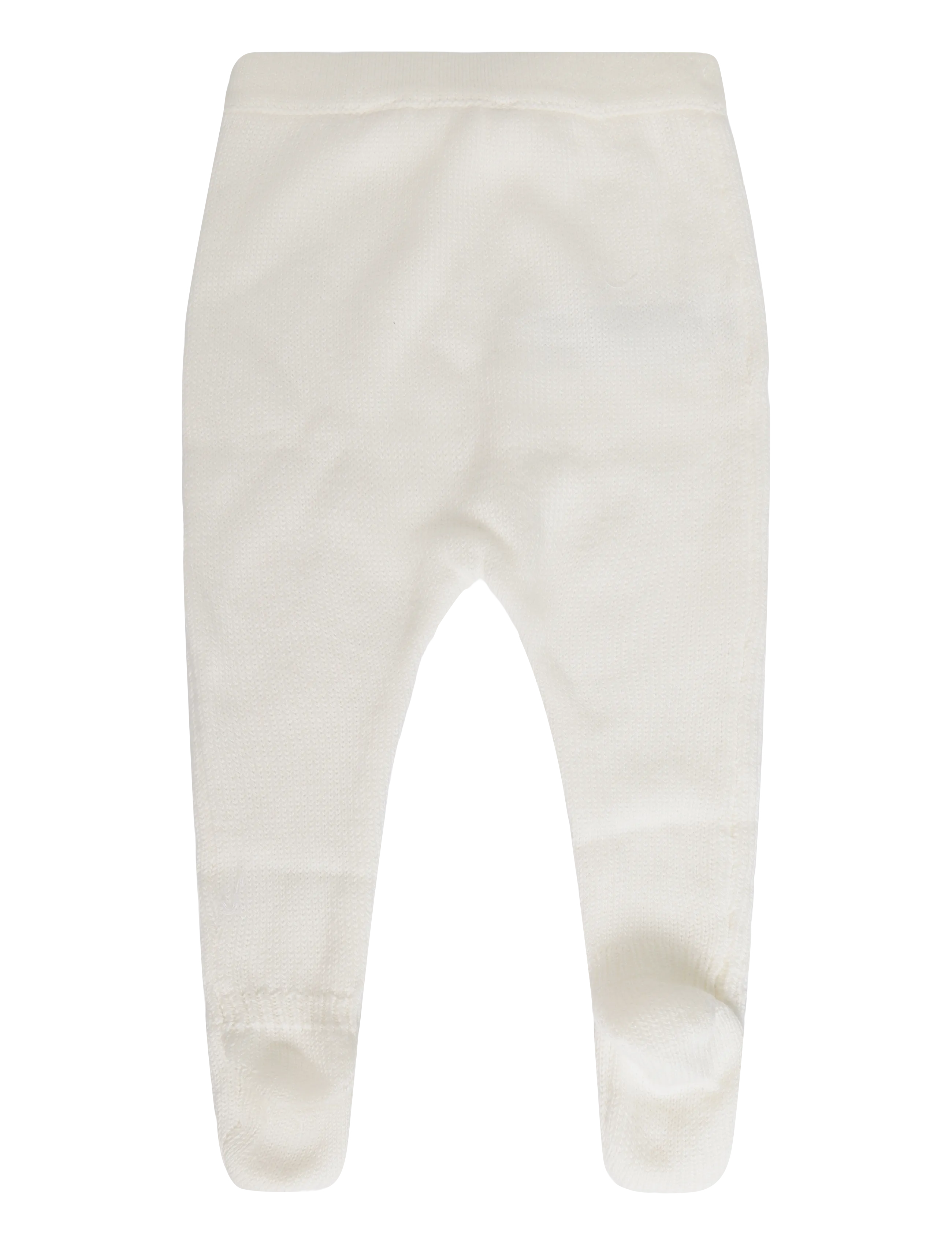 Mango - Knitted leggings - leggings - natural white - 1