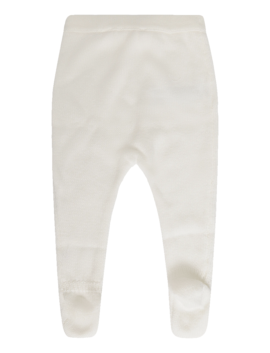 Mango - Knitted leggings - leggings - natural white - 1