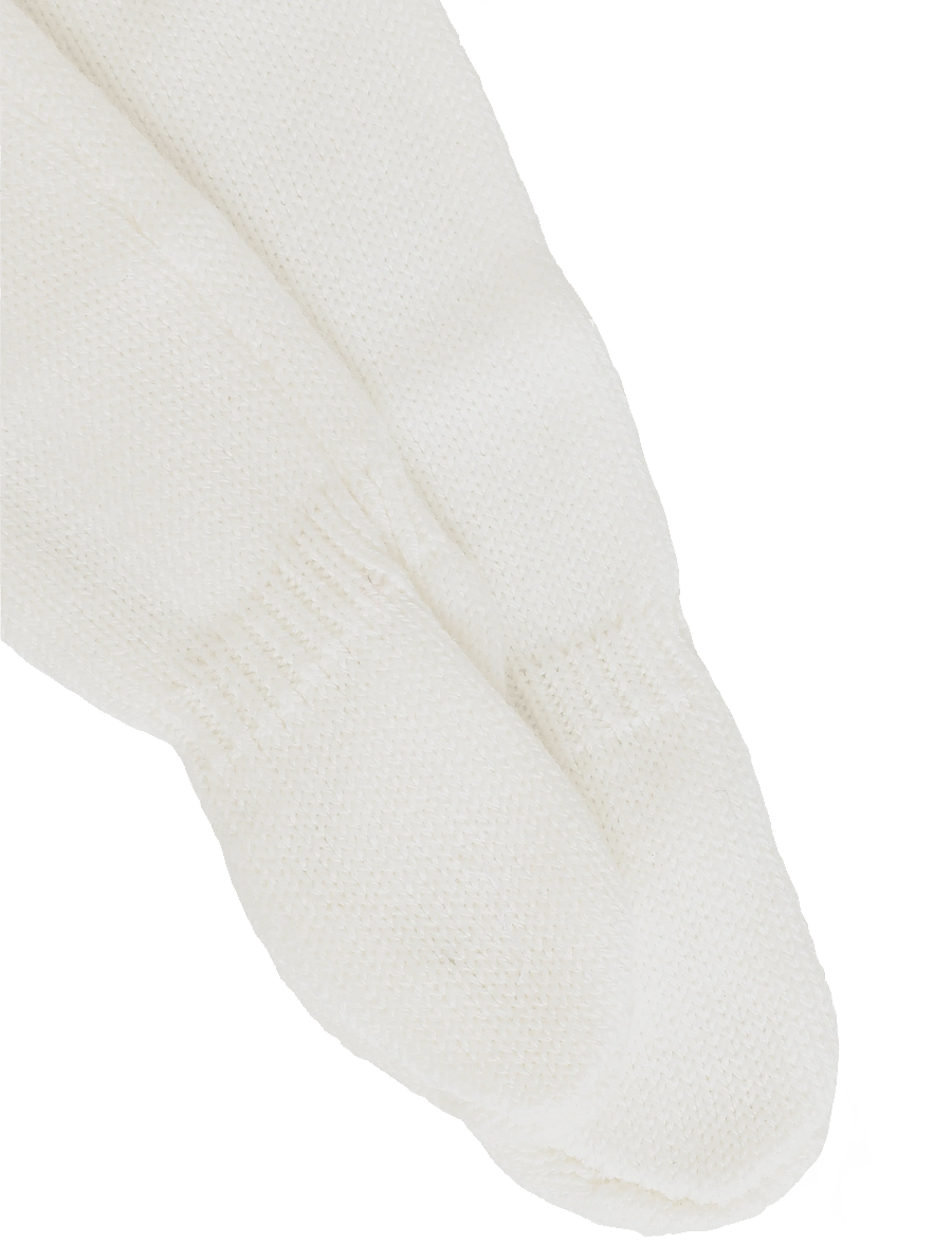 Mango - Knitted leggings - leggings - natural white - 3