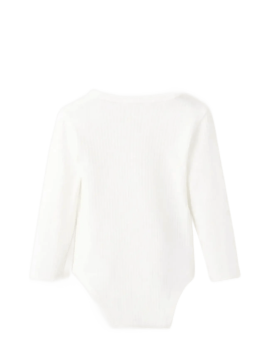 Mango - Cotton body - långärmade bodies - natural white - 1