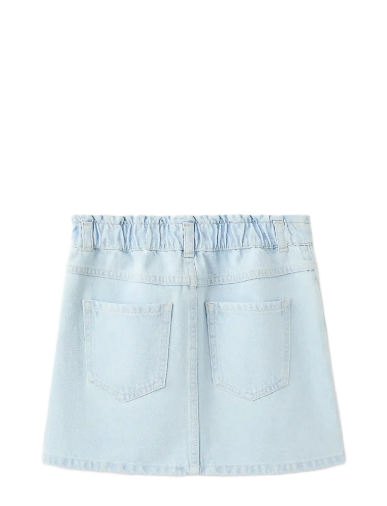 Mango - Knot denim skirt - miniseelikud - open blue - 1
