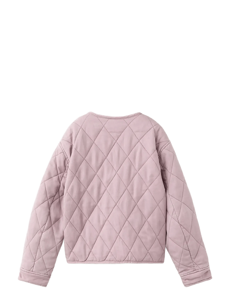 Mango - Padded lyocell jacket - quiltade jackor - pink - 1