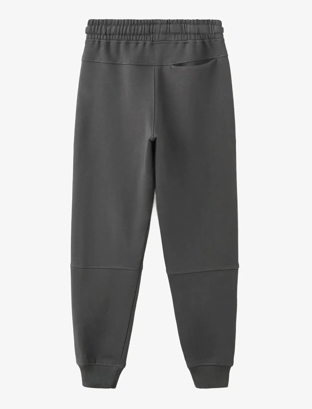 Mango - Cotton joggers with elastic waist - kollektioner - charcoal - 1