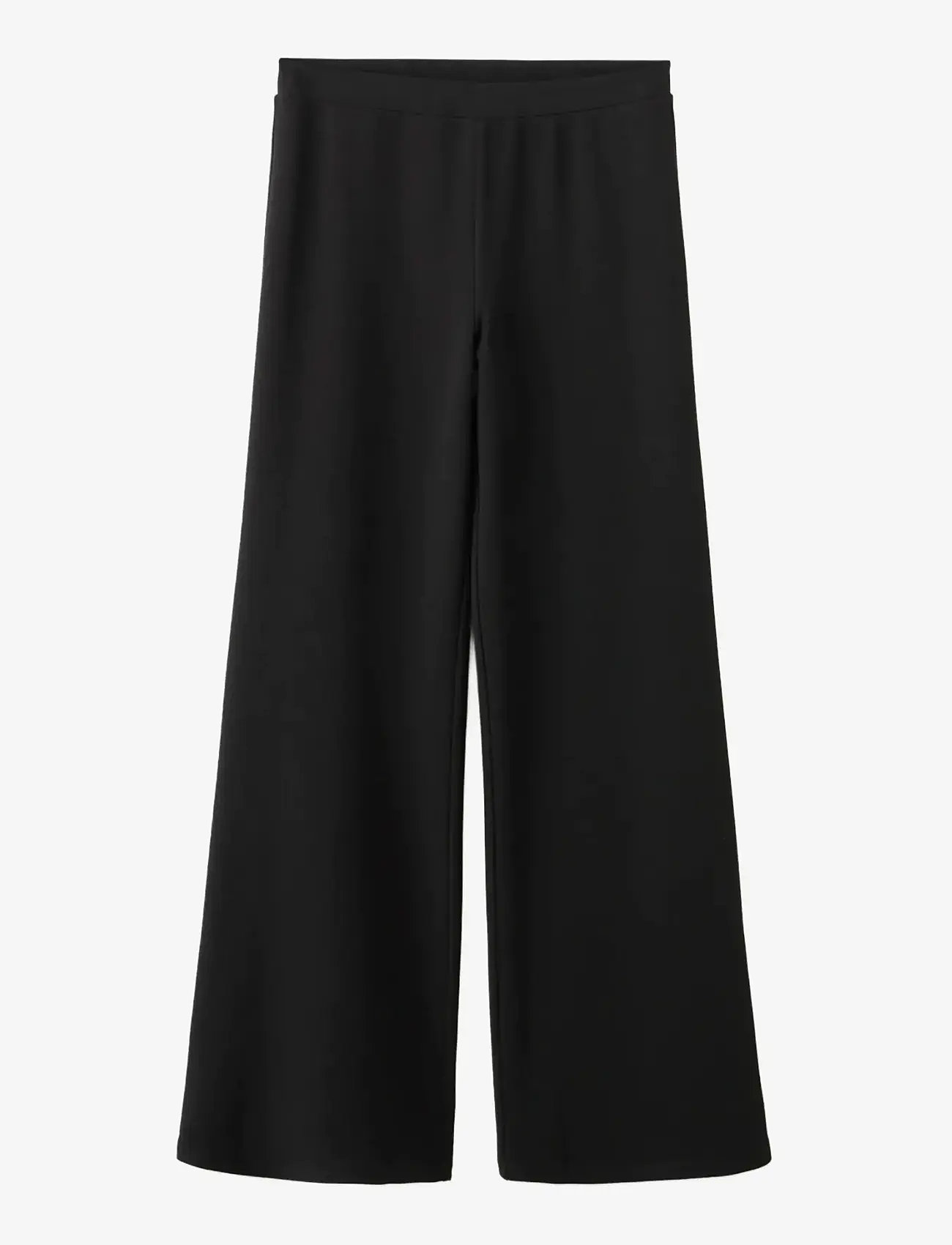 Mango - Straight low-rise suit trousers - formell - black - 1