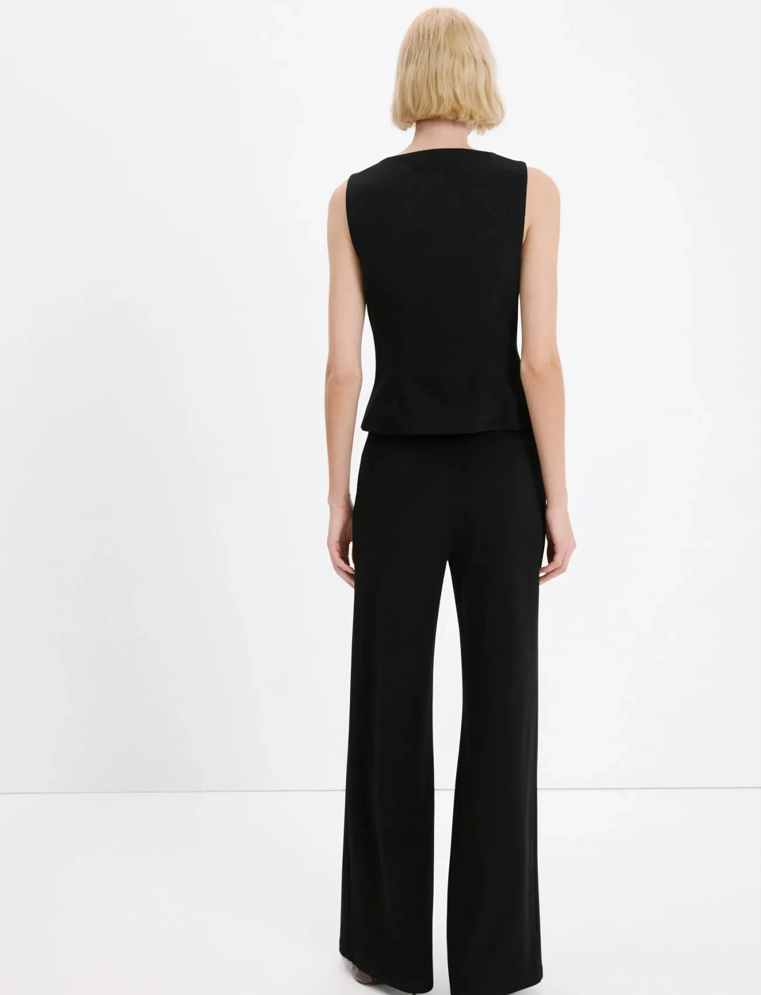 MANGO Straight Low-Rise Suit Trousers kostymbyxor dam – bild 2
