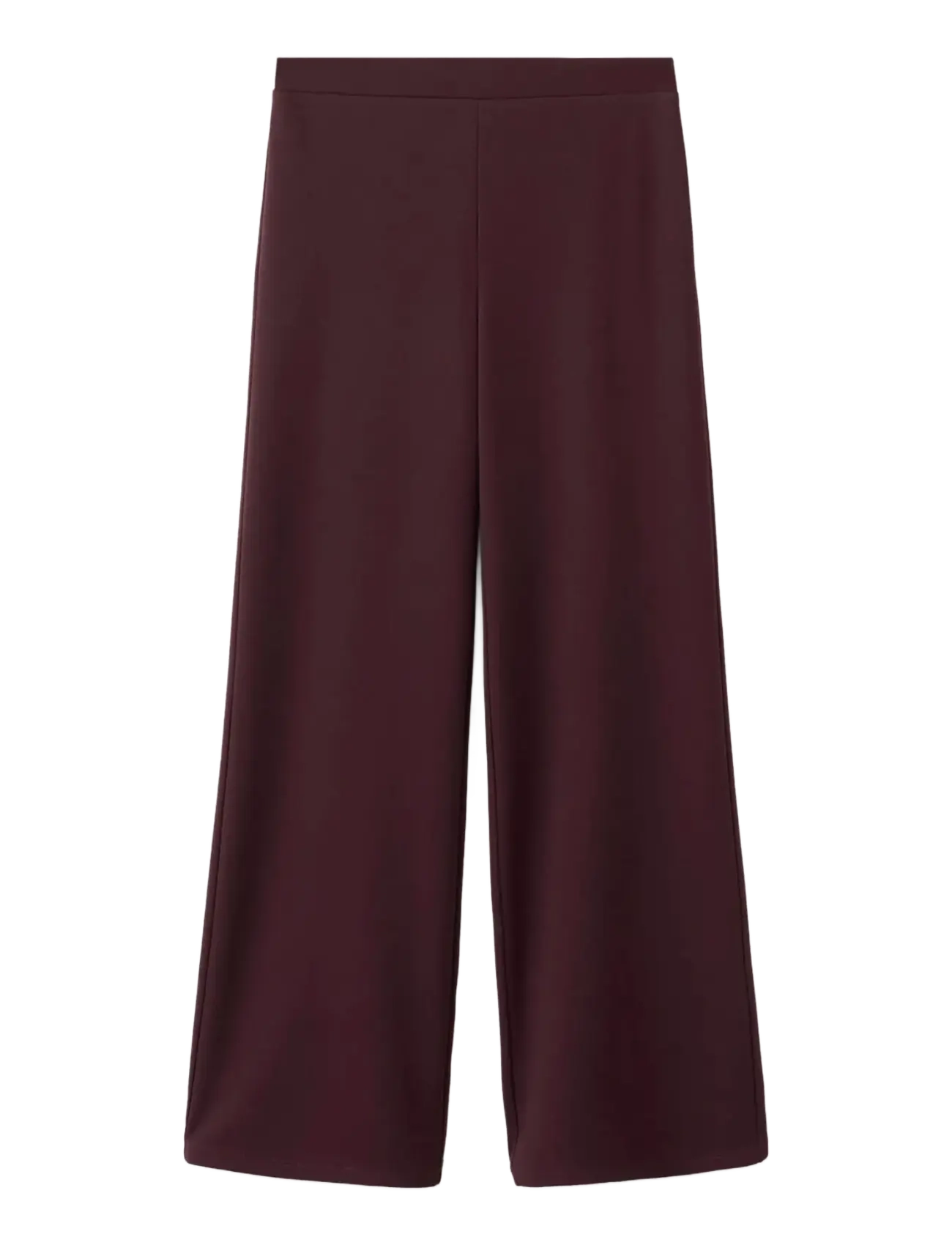 MANGO Straight Low-Rise Anzug Hosen Burgundy - M - Damen