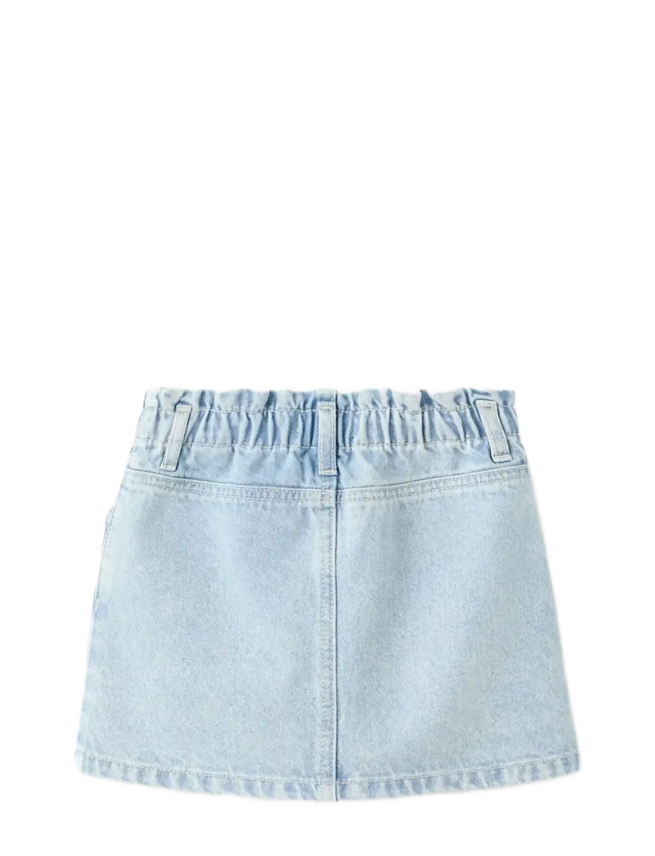 Mango - Denim paperbag skirt - miniseelikud - open blue - 2