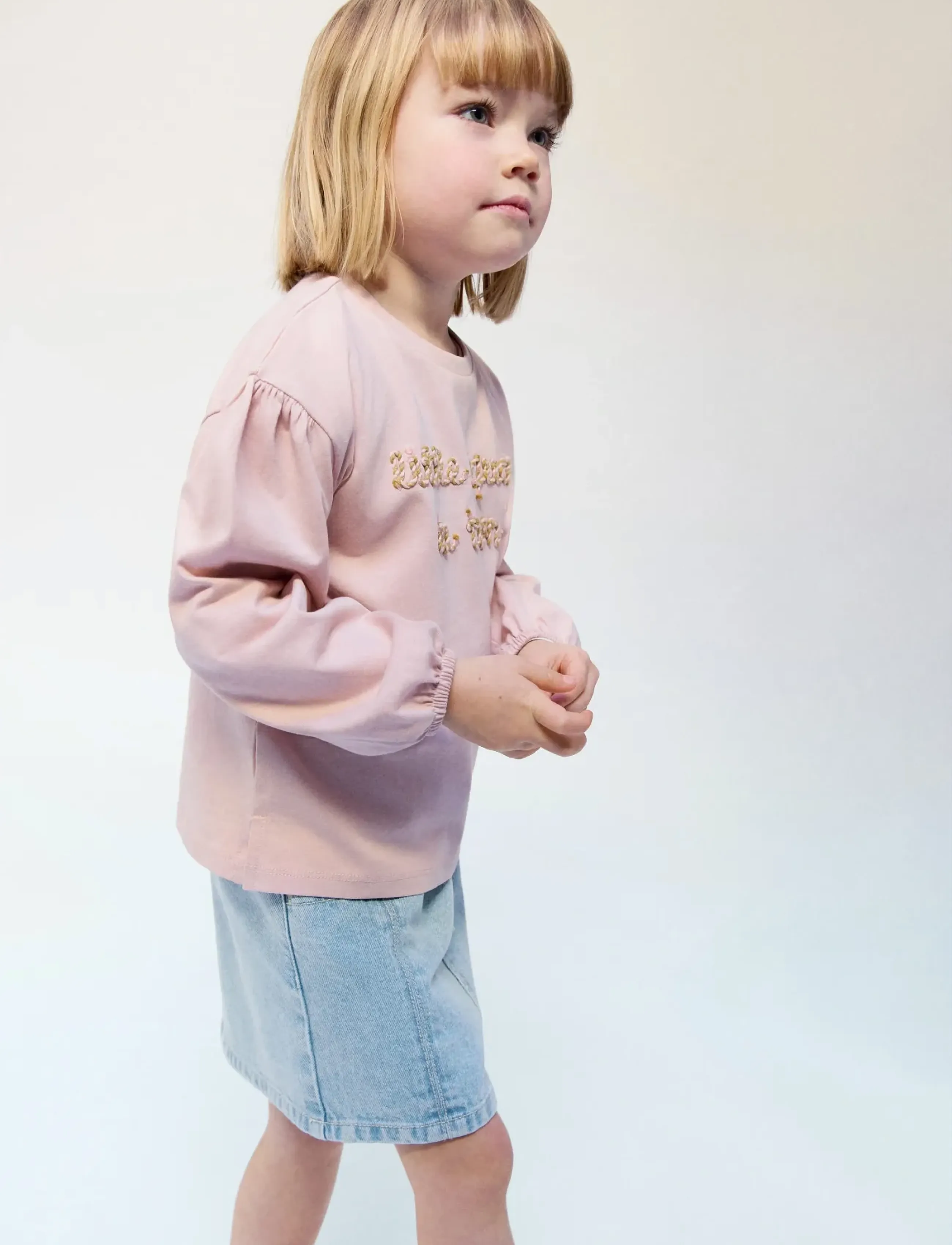 Mango Denim paperbag skirt - Mango - OPEN BLUE / blue