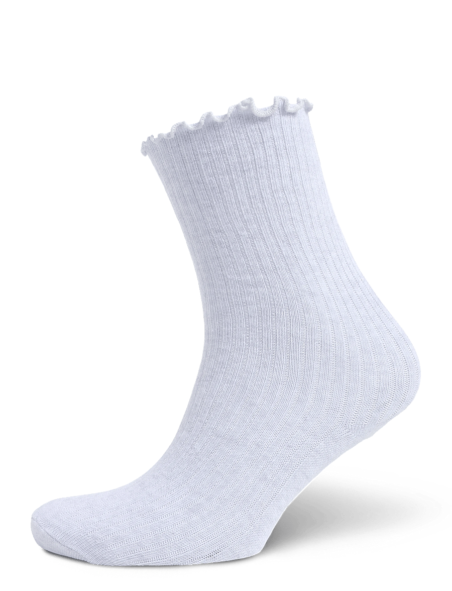 Mango - 2 pack ribbed socks - strømper - lt-pastel purple - 3